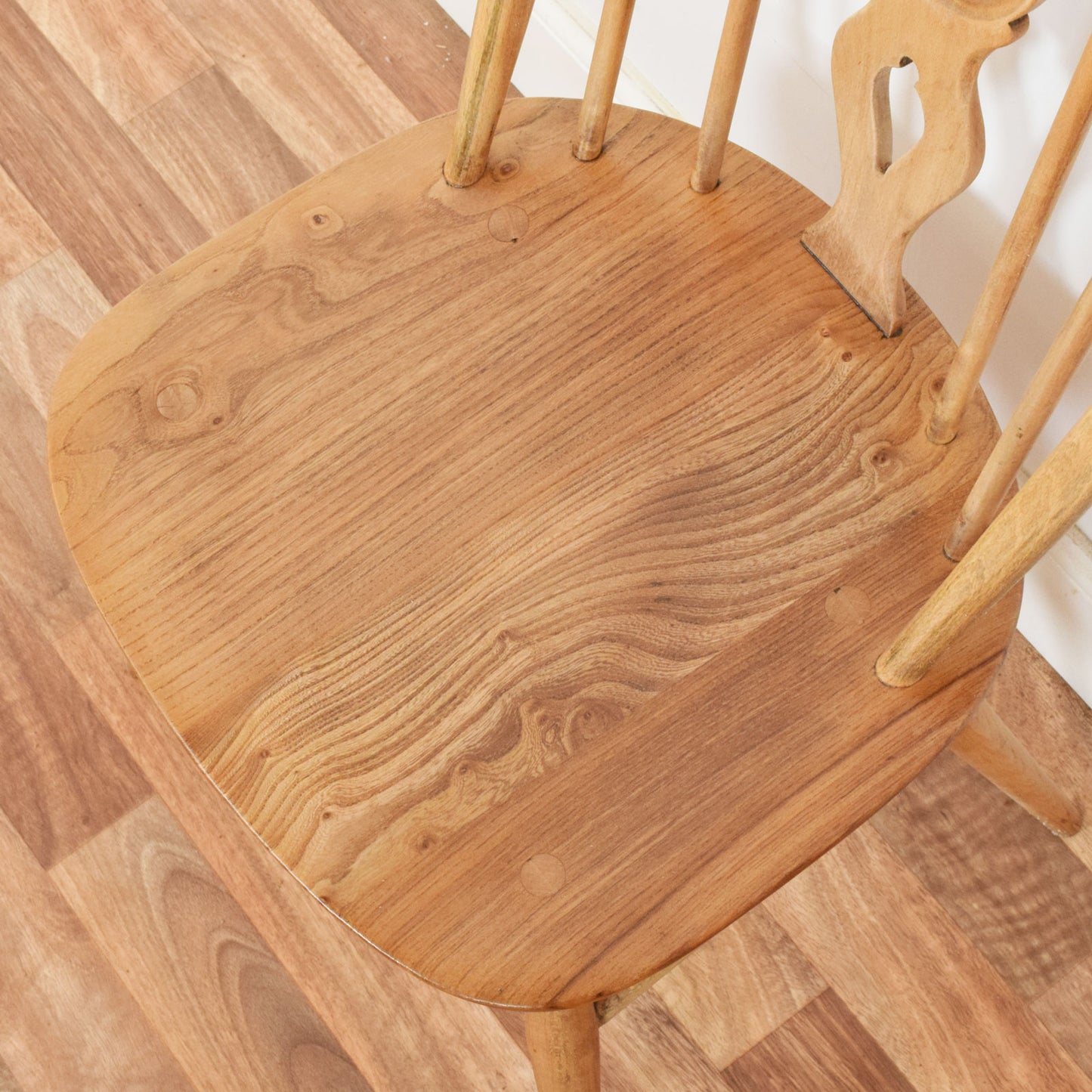 Ercol Draw Leaf Table and Six Chairs