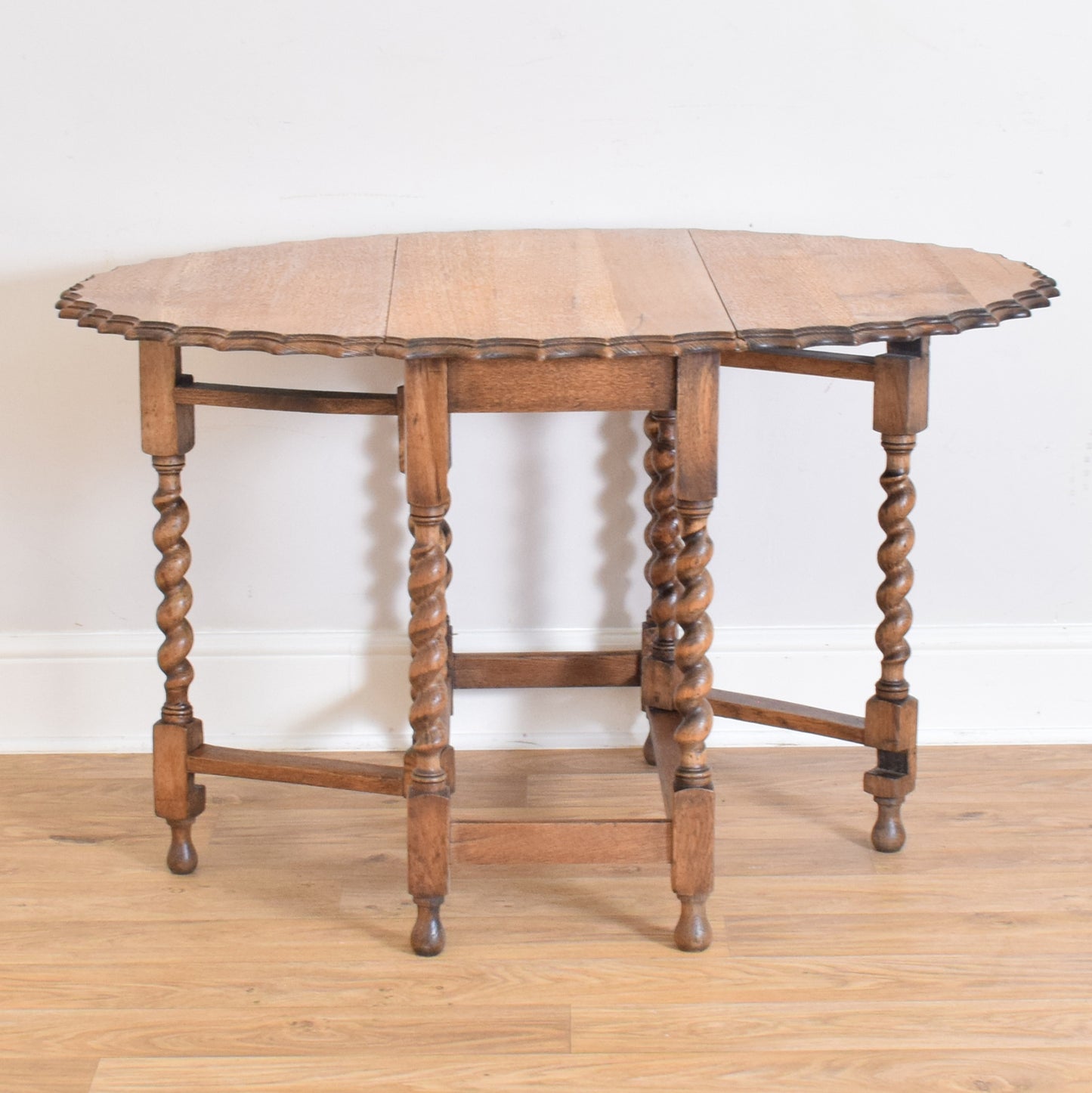 Drop Leaf Table And Two Chairs