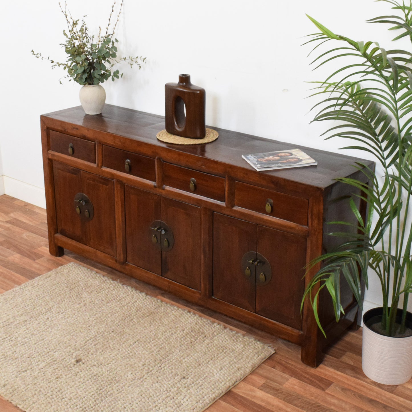Yellow Rosewood Chinese Sideboard