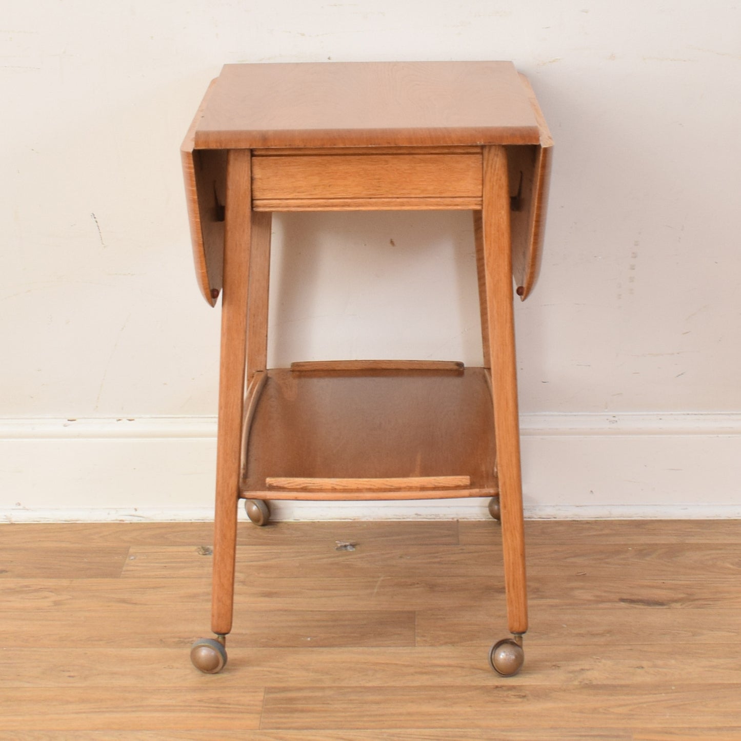 Oak Tea Trolley