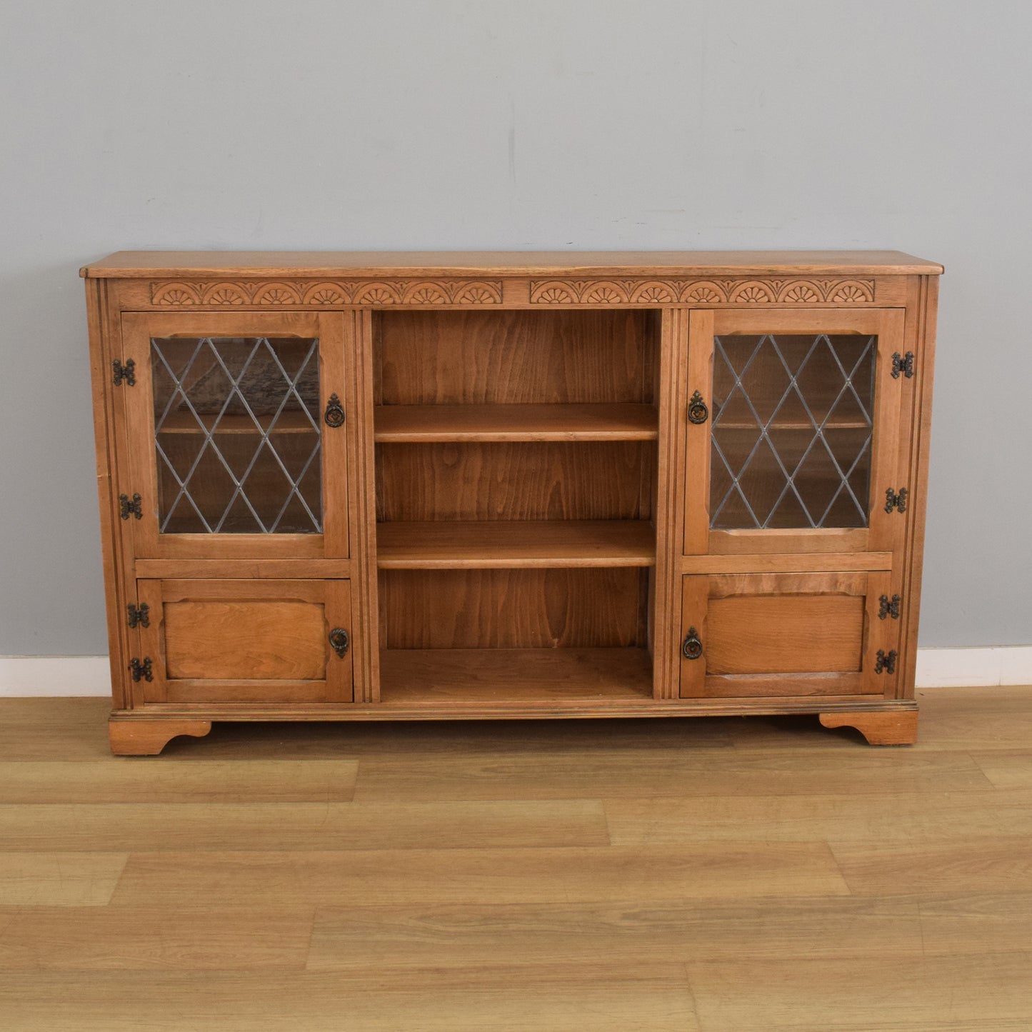 Restored Glazed Display Cabinet