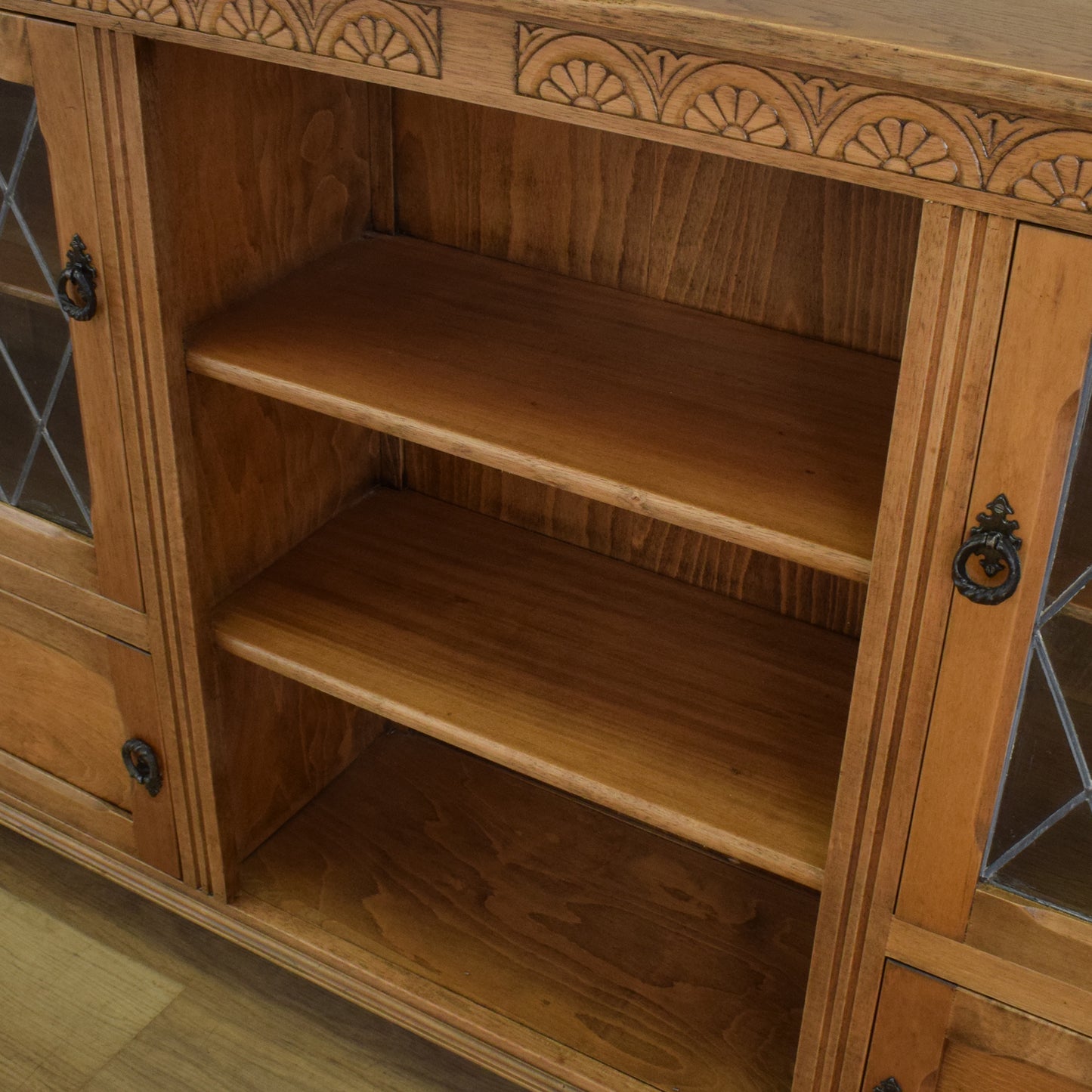 Restored Glazed Display Cabinet