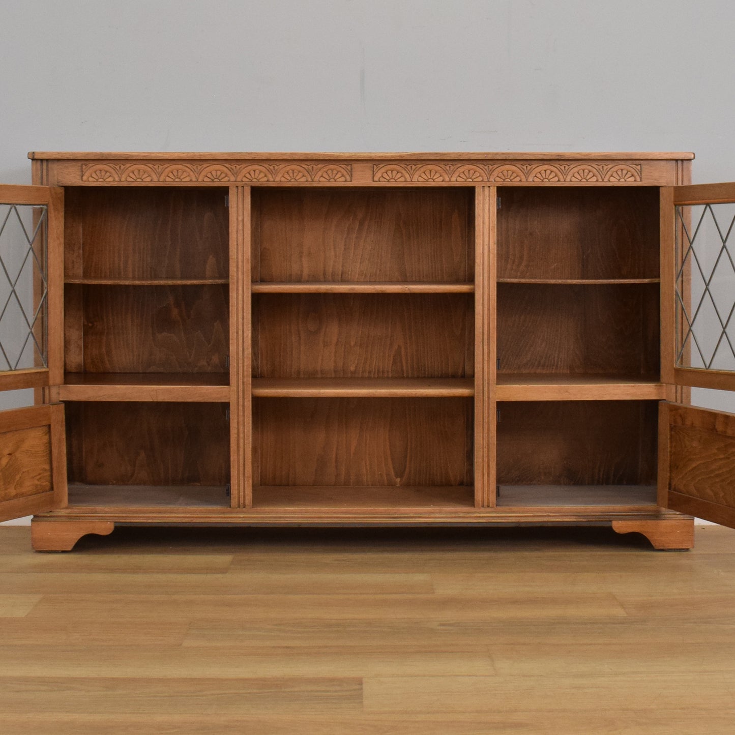 Restored Glazed Display Cabinet