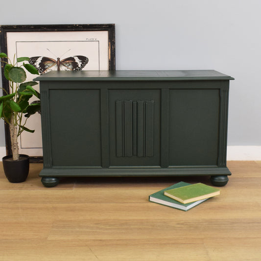 Painted Blanket Box