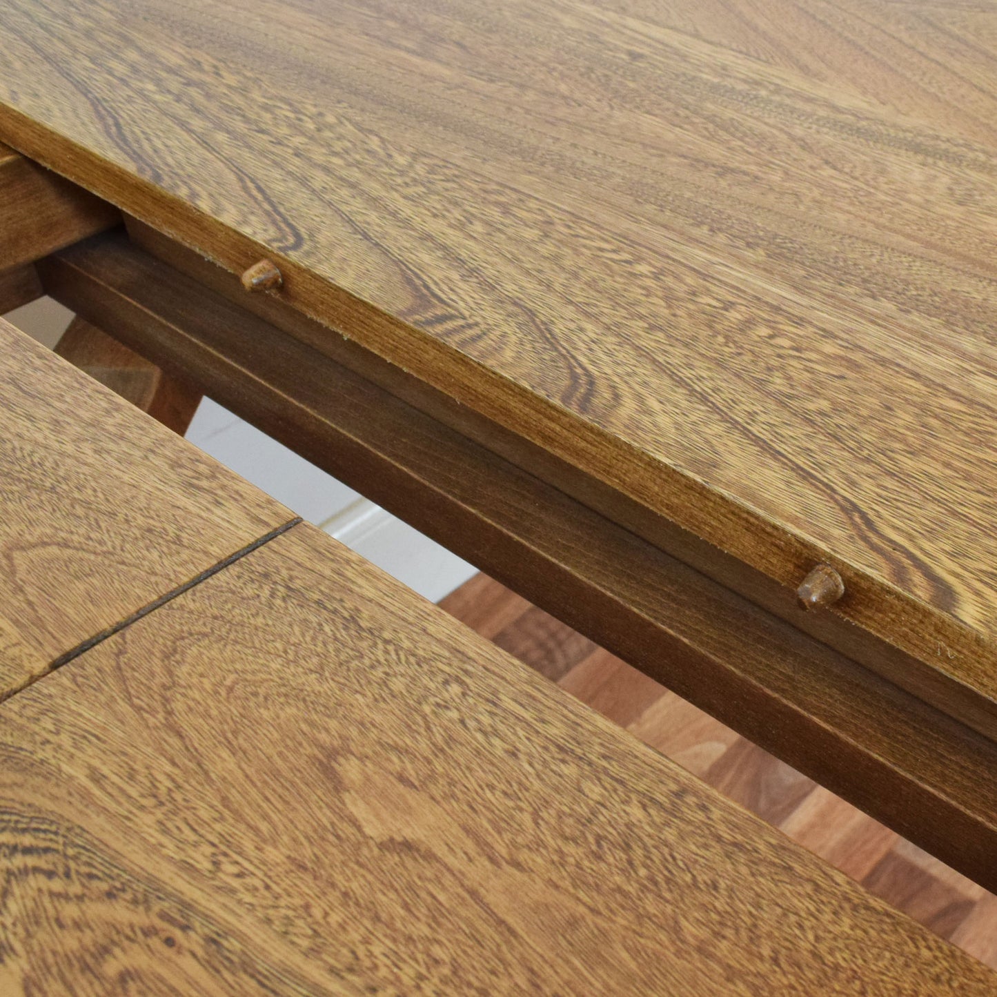 Ercol Draw Leaf Table and Six Chairs