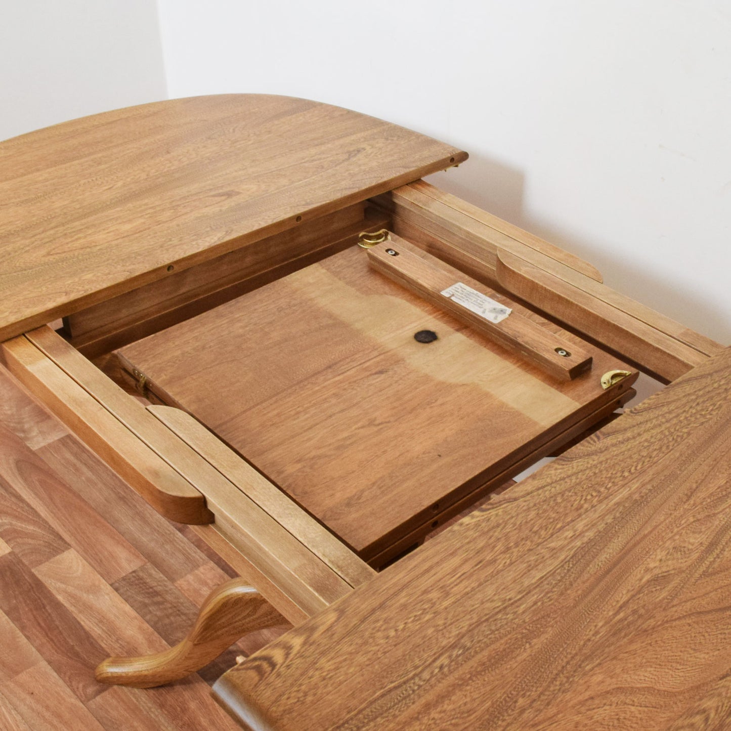 Ercol Draw Leaf Table and Six Chairs