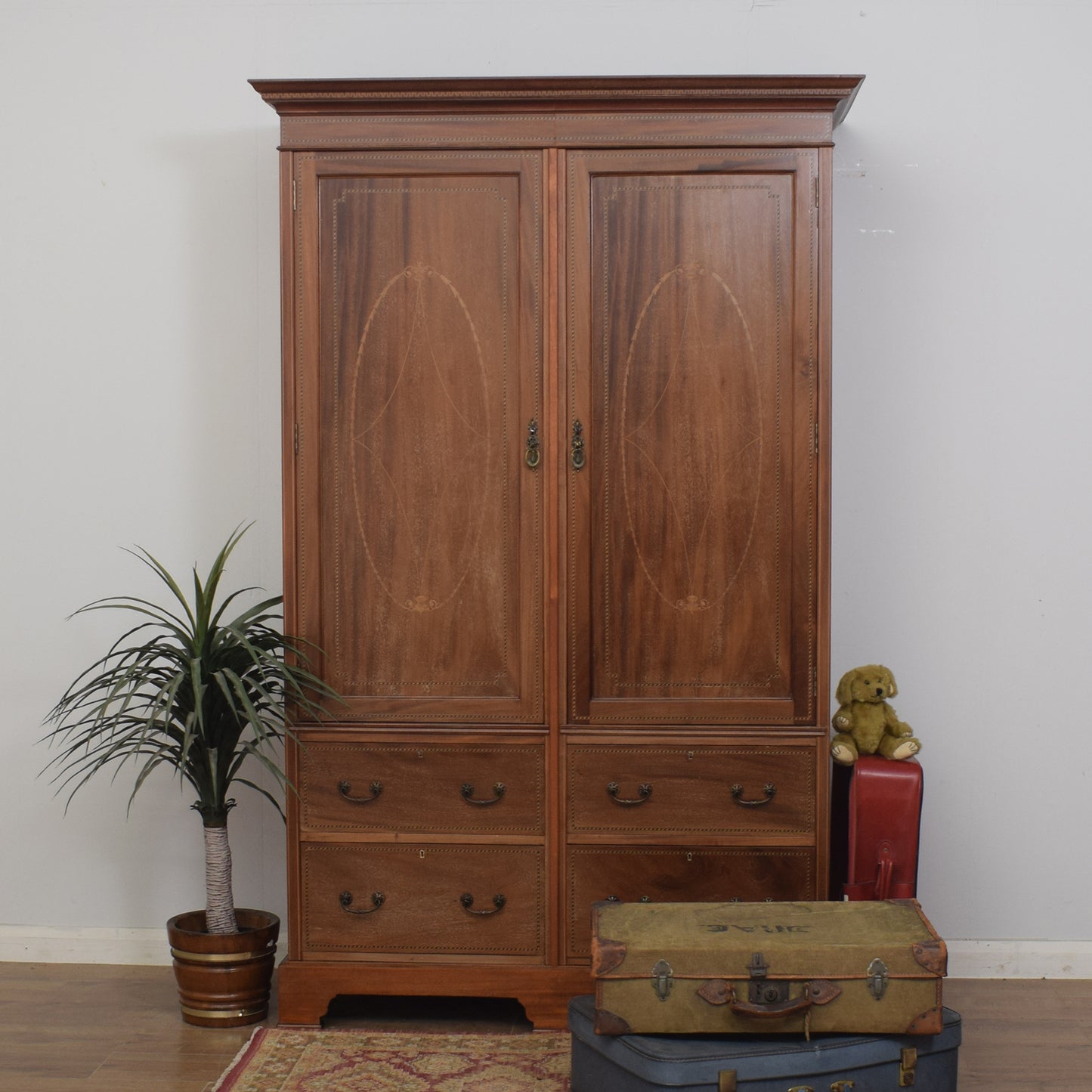 Restored Mahogany Wardrobe