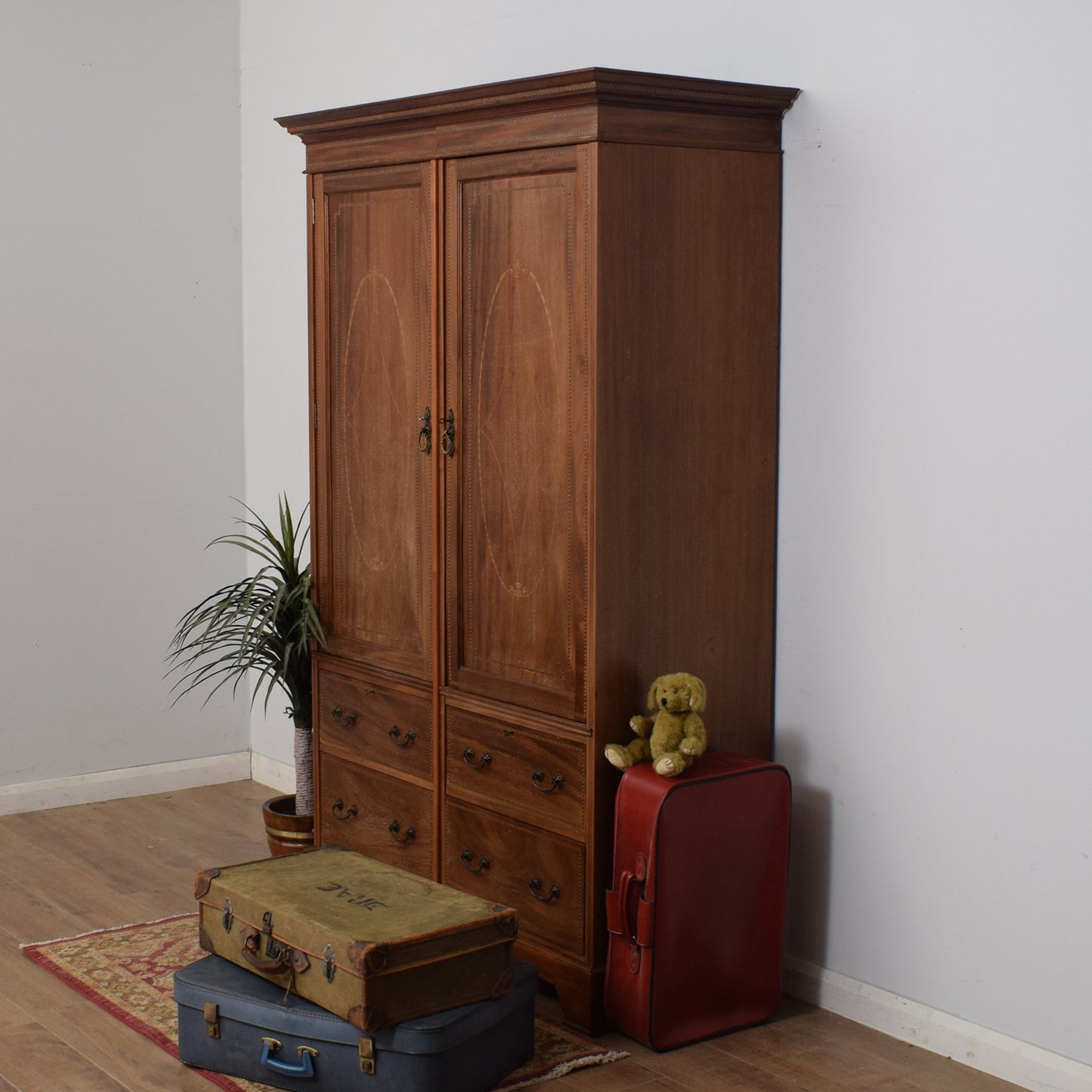 Restored Mahogany Wardrobe