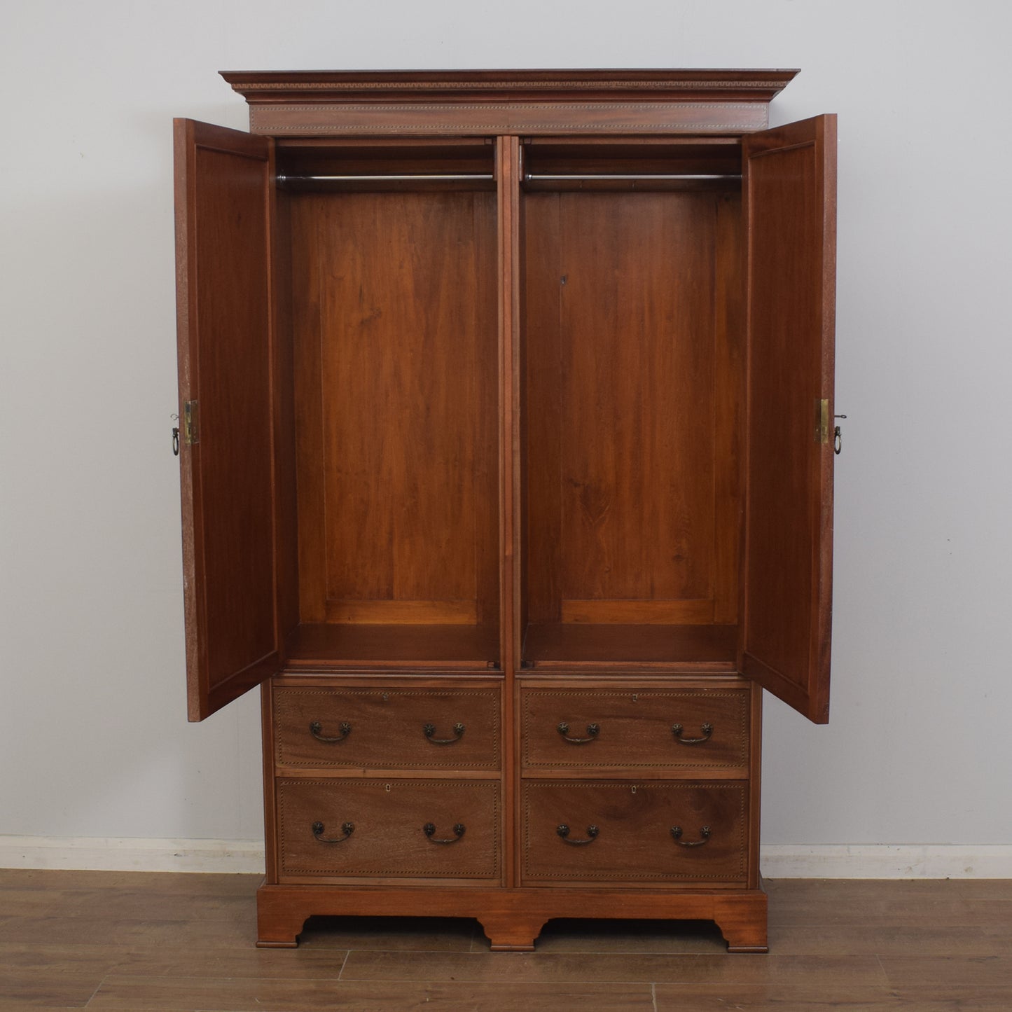 Restored Mahogany Wardrobe