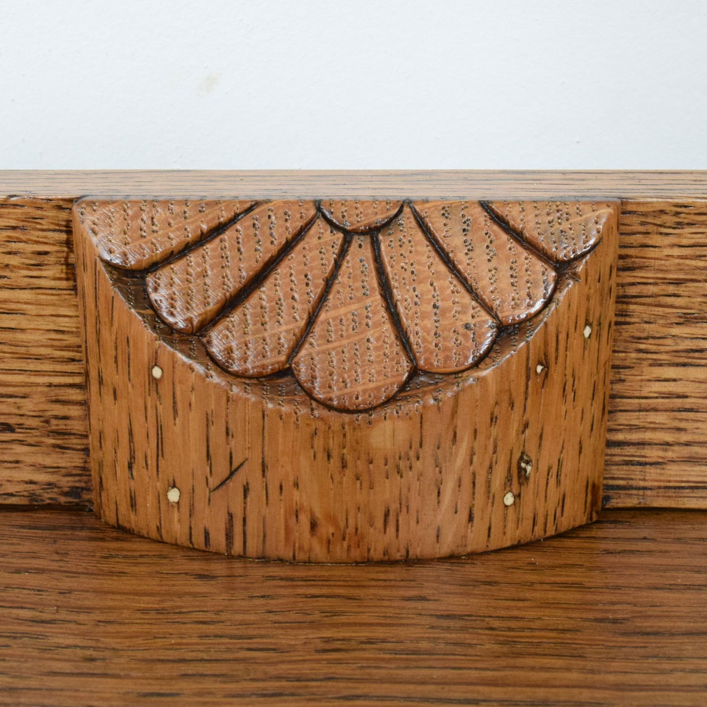 Carved Oak Sideboard