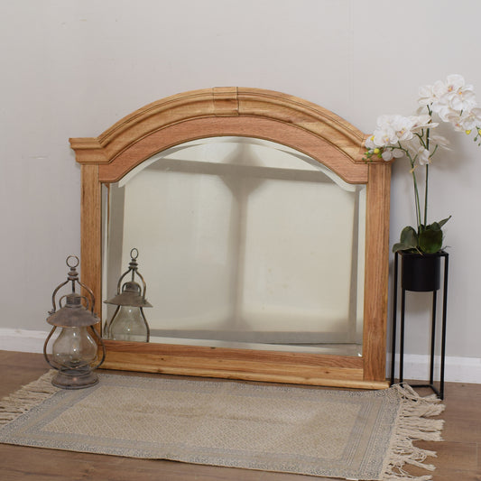 Large Oak Mirror
