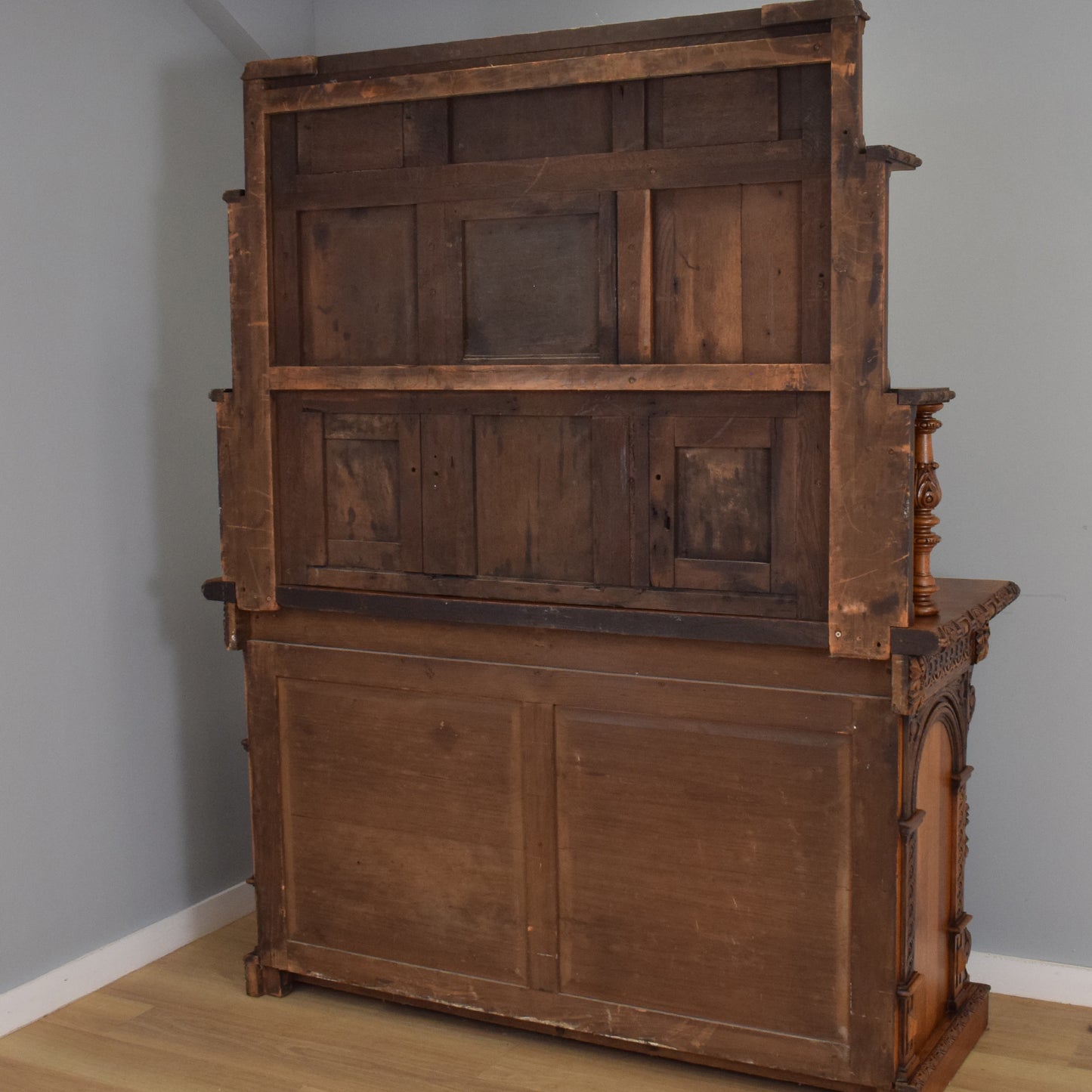 Large Carved Oak Dresser
