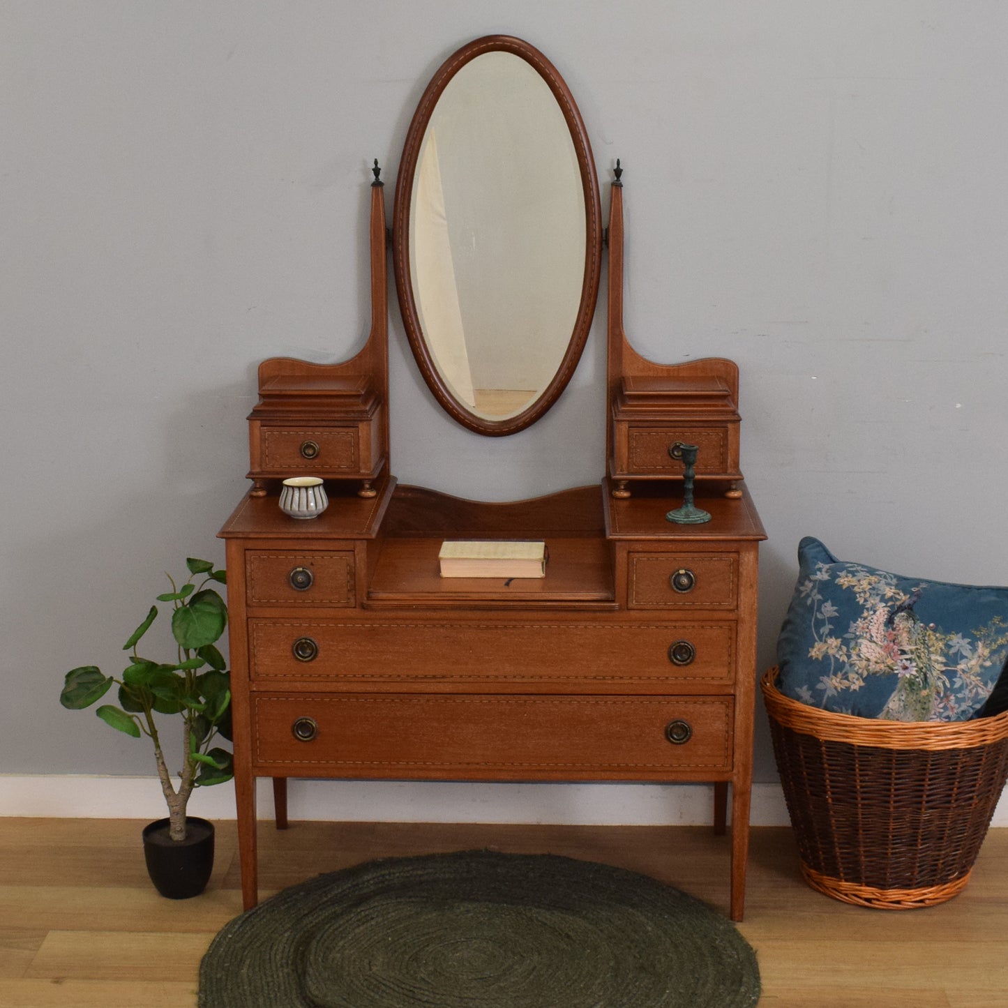 Restored Mahogany Dressing Table
