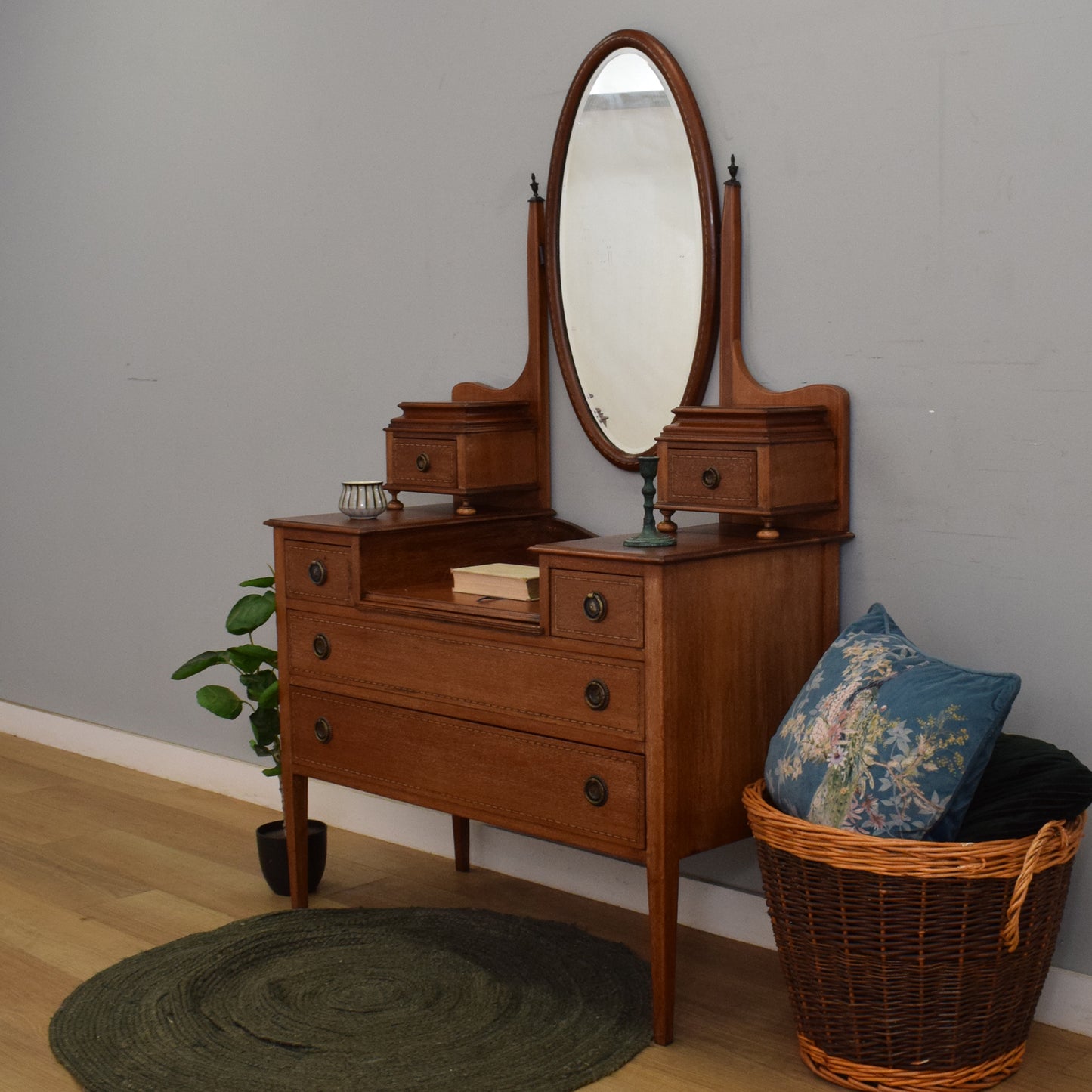 Restored Mahogany Dressing Table