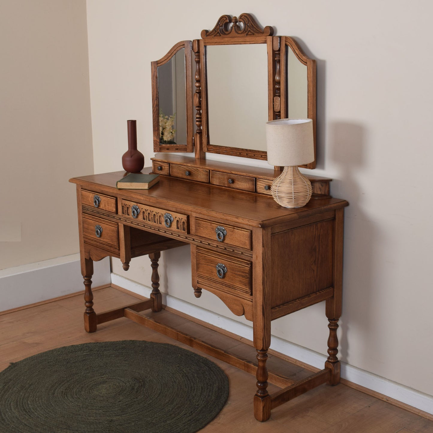 Restored Old Charm Dressing Table