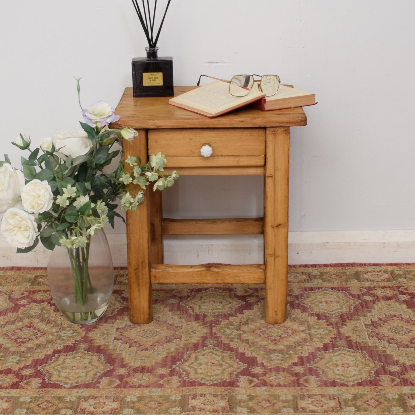 Vintage Pine Side Table