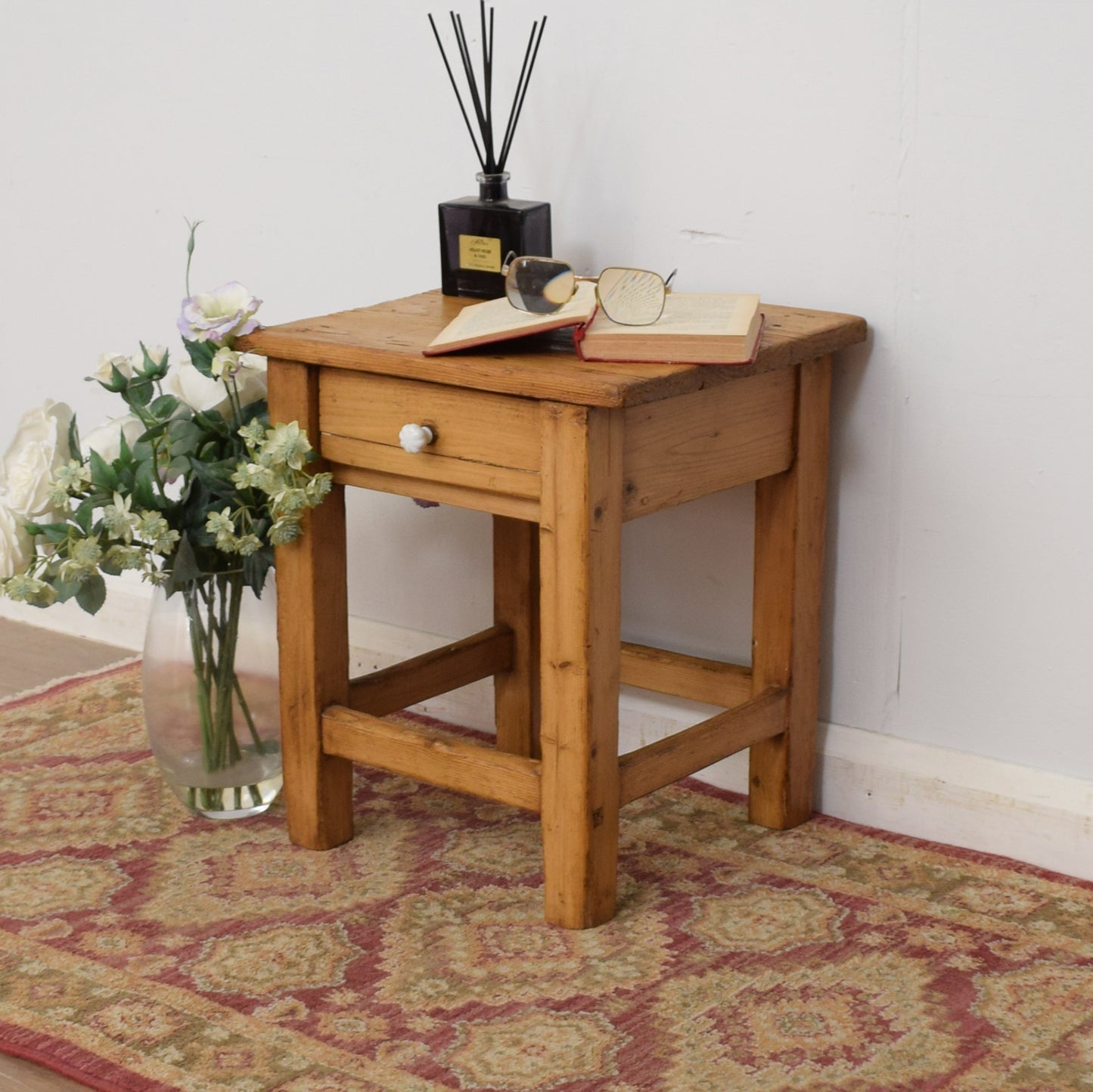 Vintage Pine Side Table