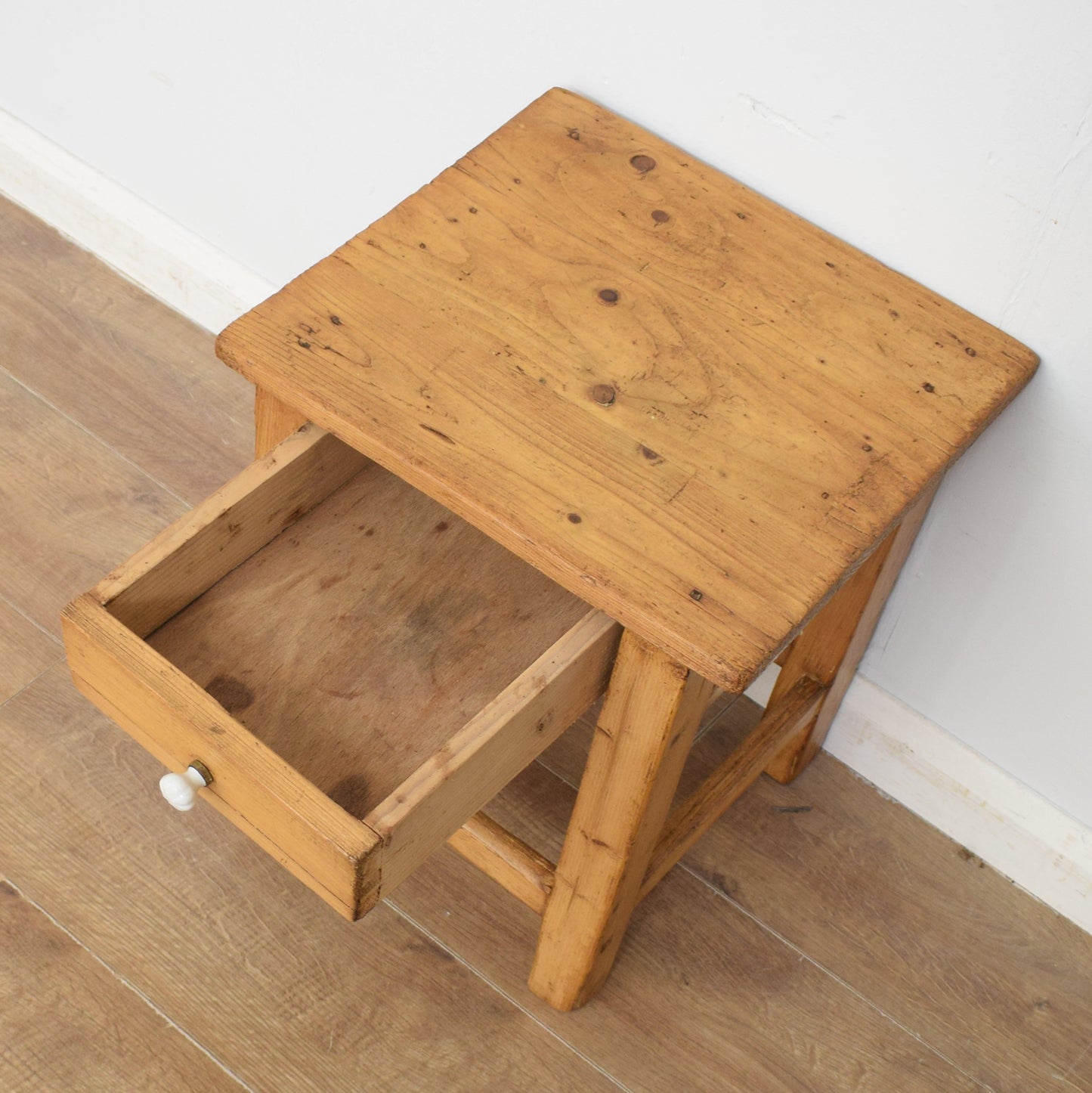 Vintage Pine Side Table