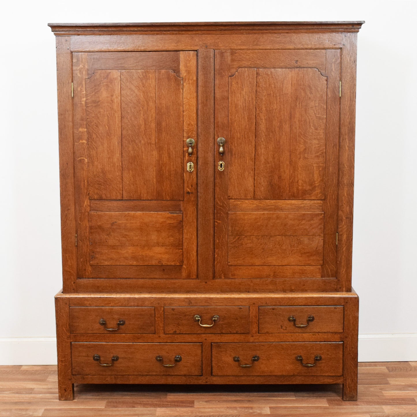 Restored Oak Wardrobe