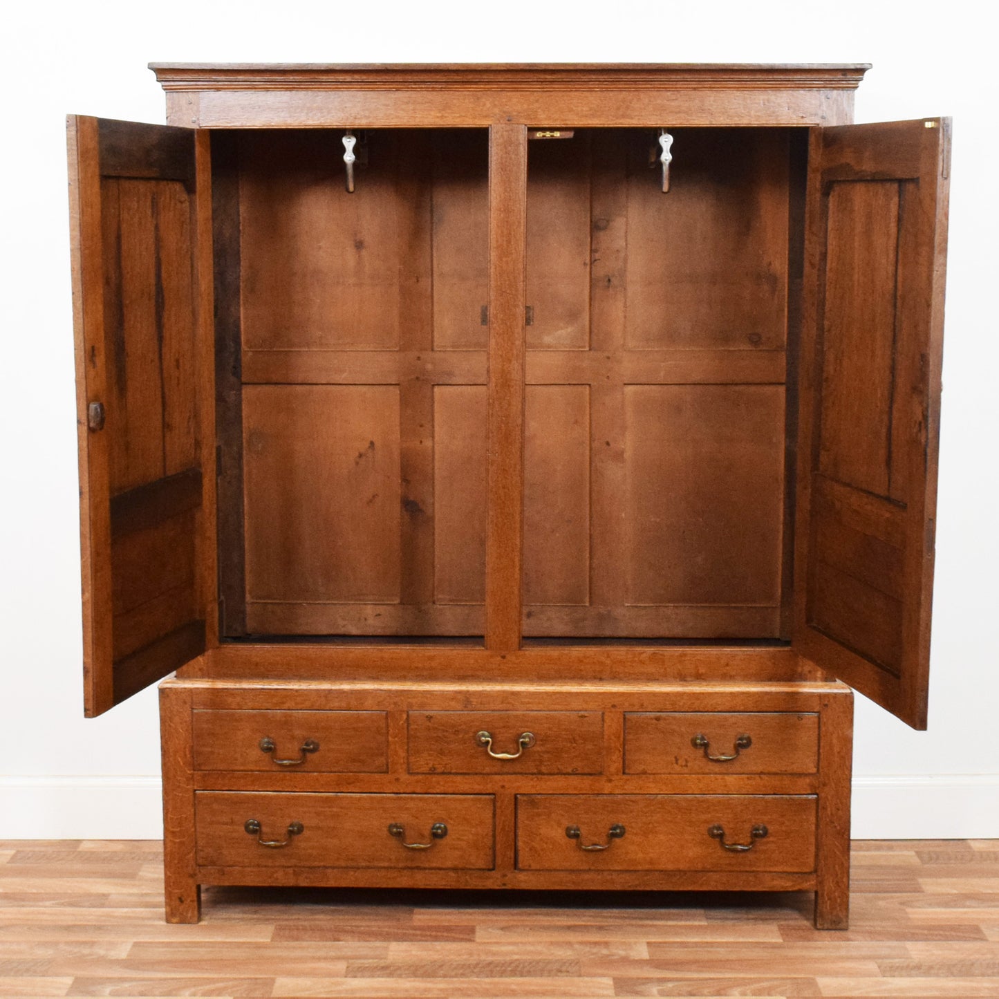 Restored Oak Wardrobe