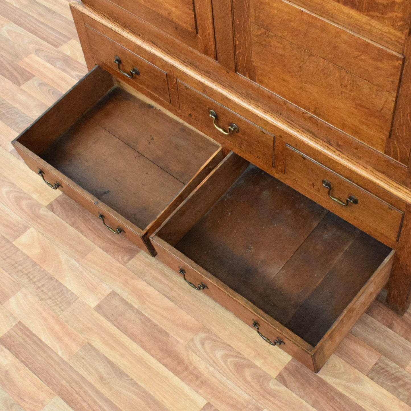 Restored Oak Wardrobe