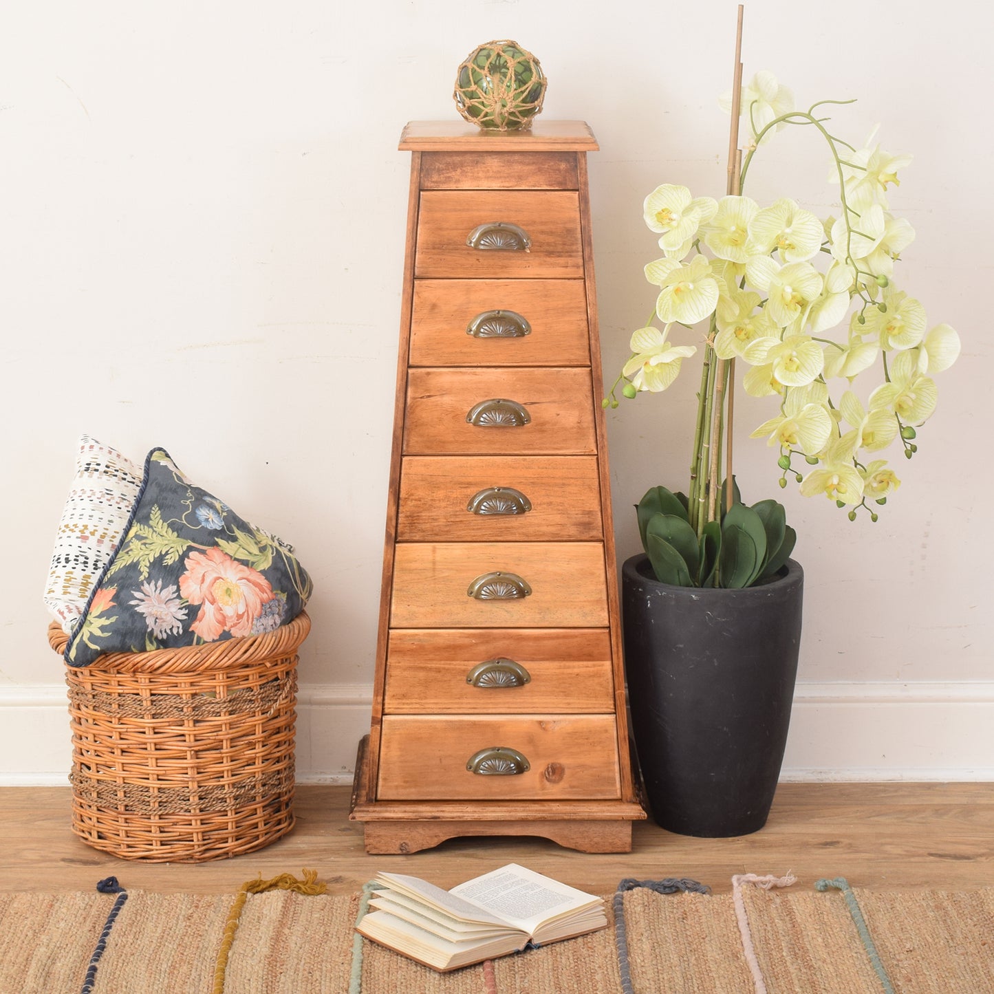 Satinwood Wellington Chest