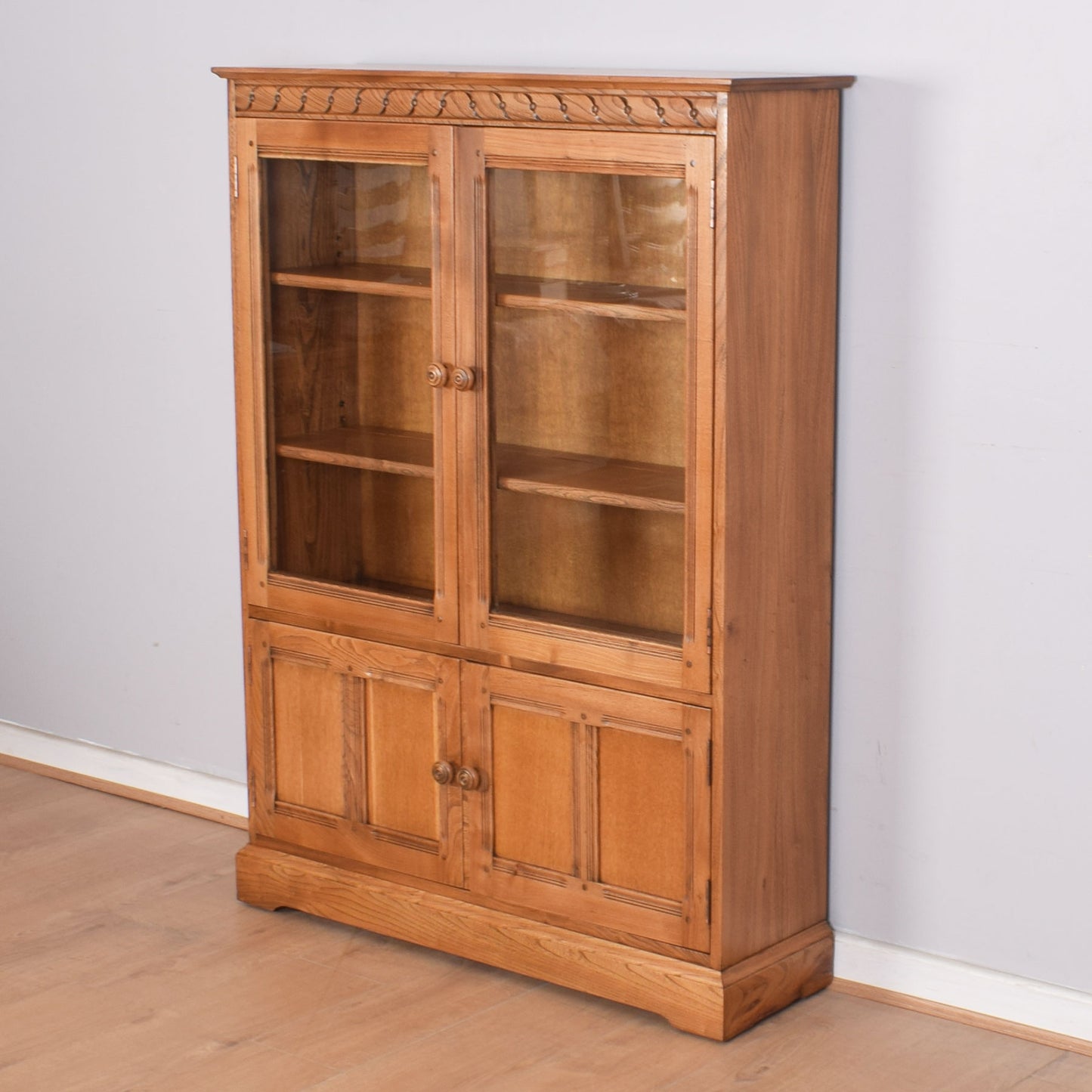 Ercol Glazed Cabinet