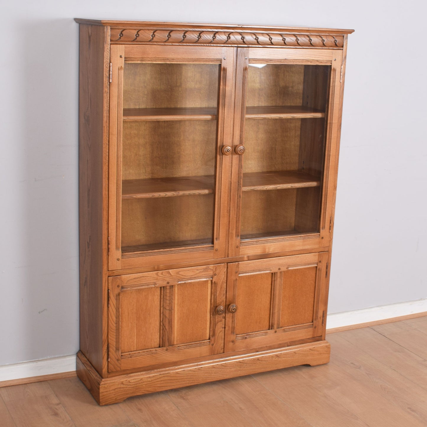 Ercol Glazed Cabinet