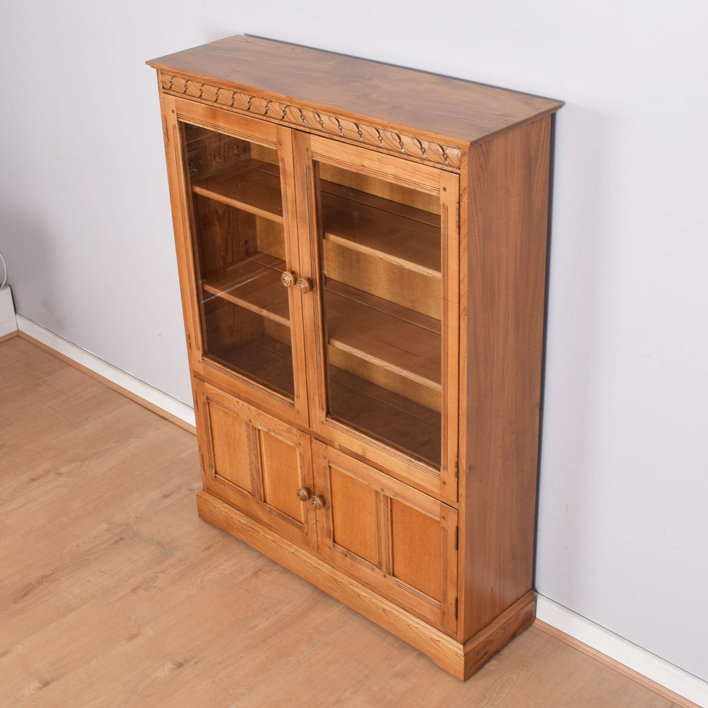 Ercol Glazed Cabinet