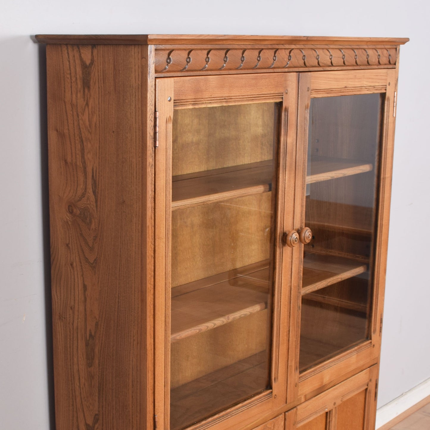 Ercol Glazed Cabinet