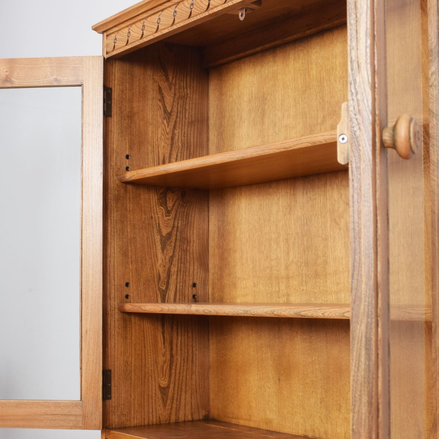 Ercol Glazed Cabinet