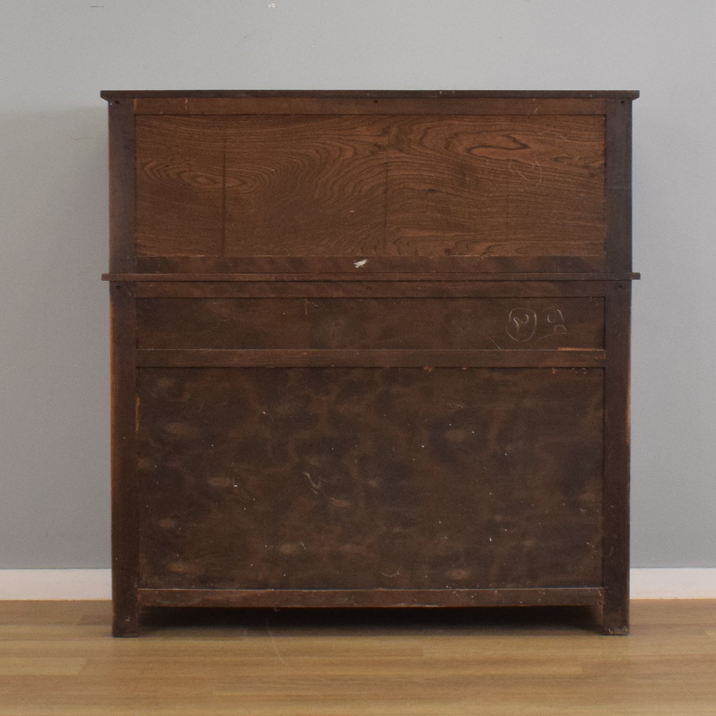 Carved Oak Court Cabinet