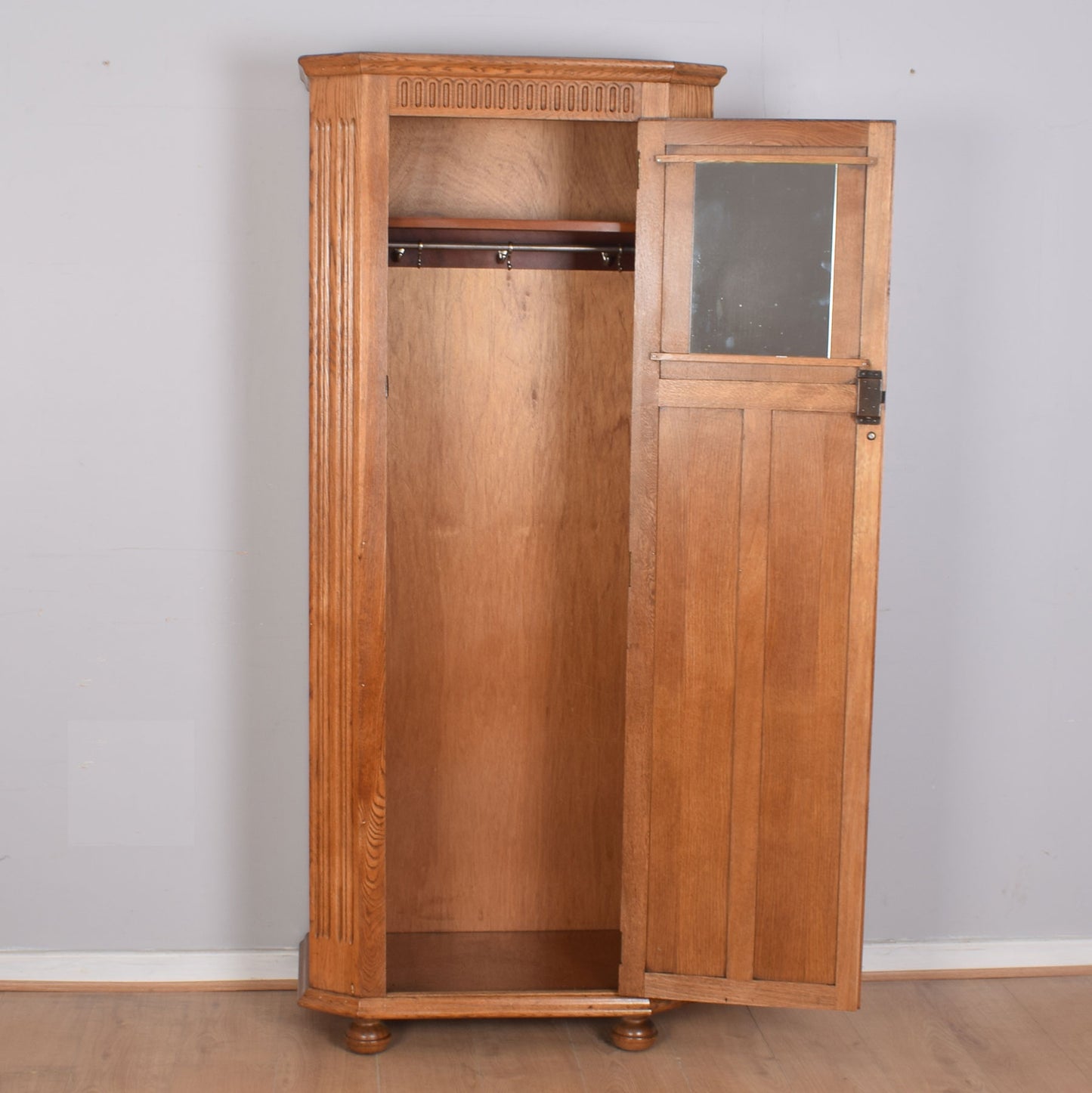 Restored Oak Hallrobe