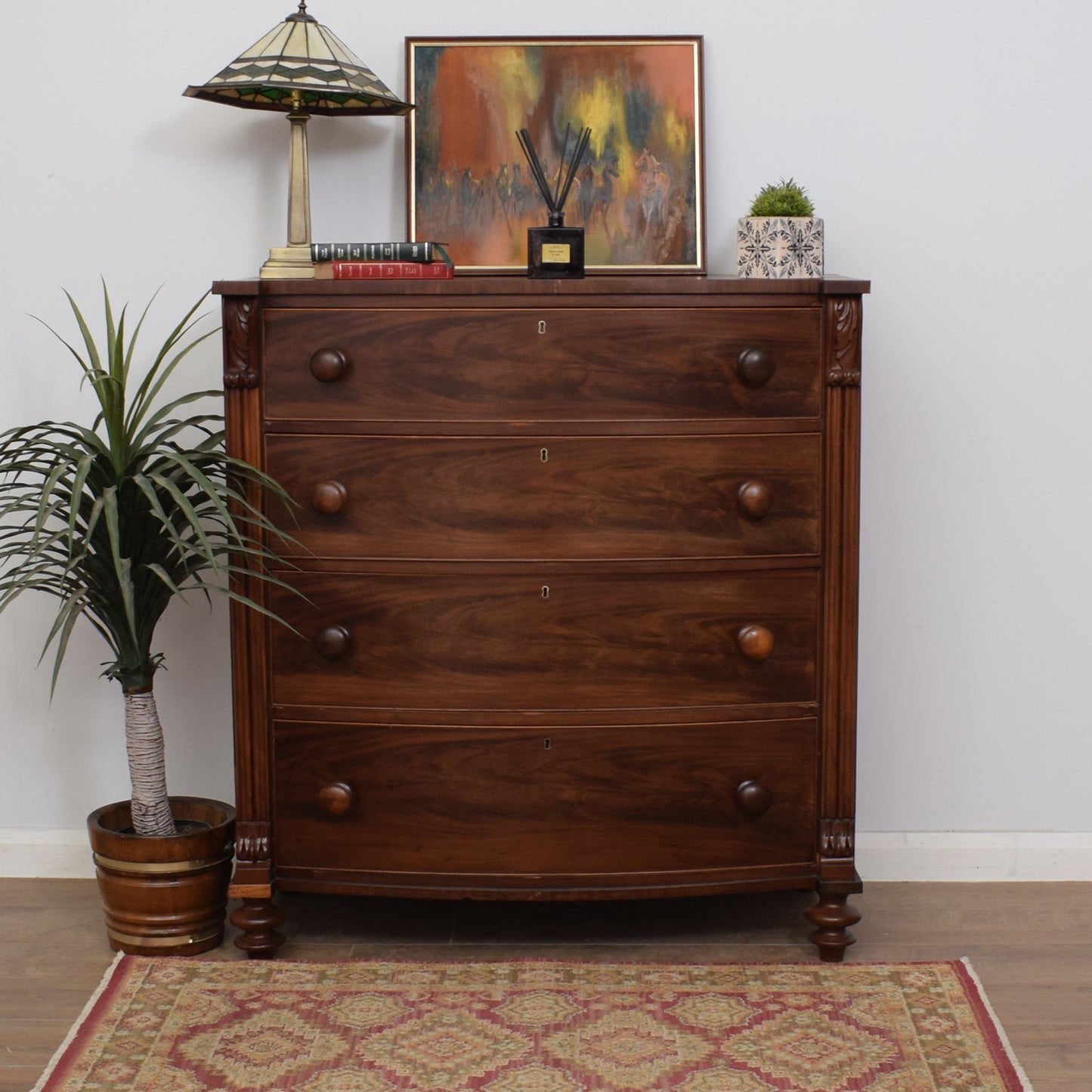 Mahogany Victorian Chest of Drawers