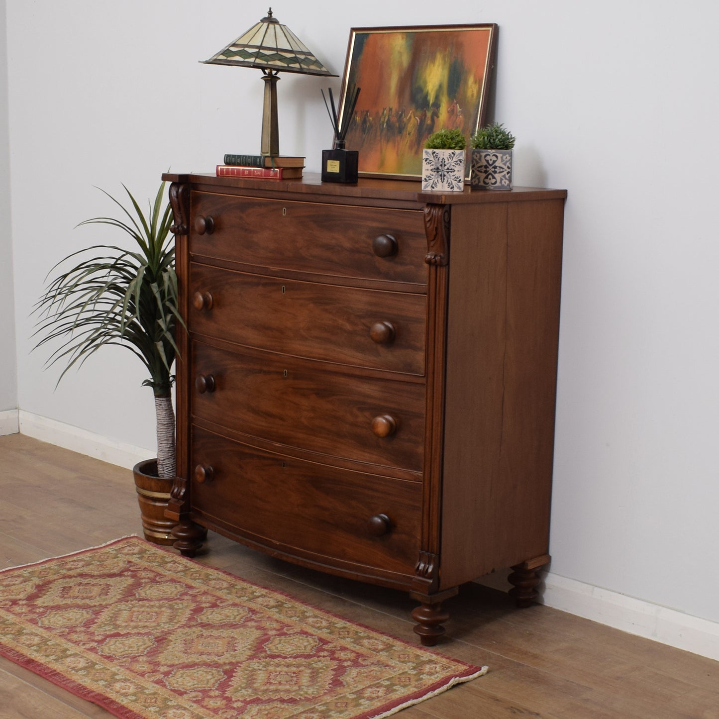 Mahogany Victorian Chest of Drawers
