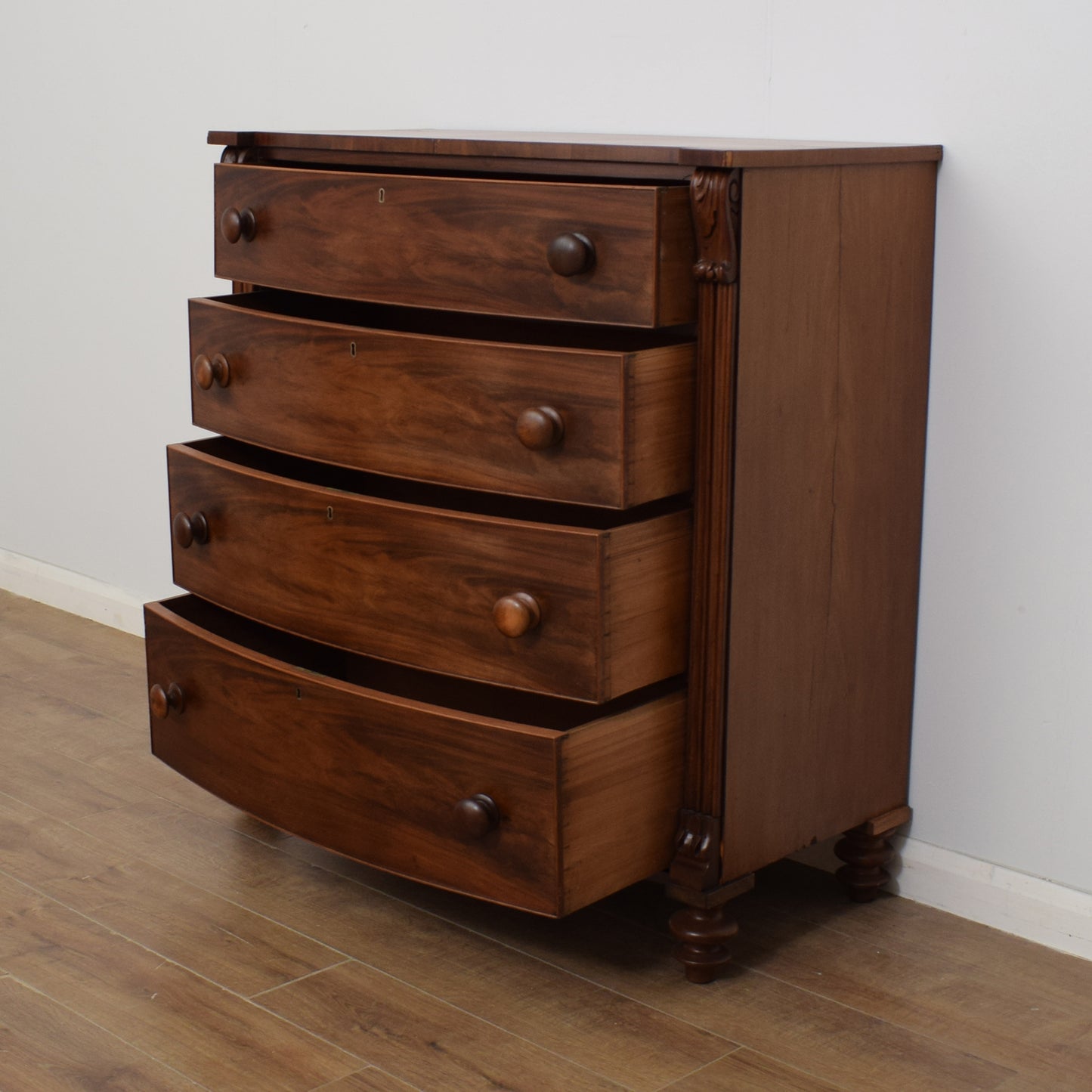 Mahogany Victorian Chest of Drawers