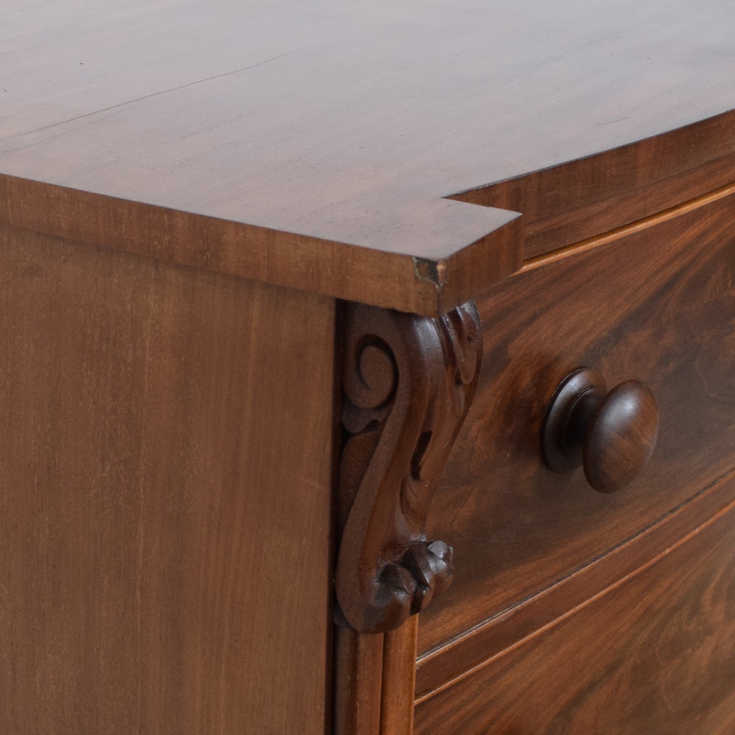 Mahogany Victorian Chest of Drawers