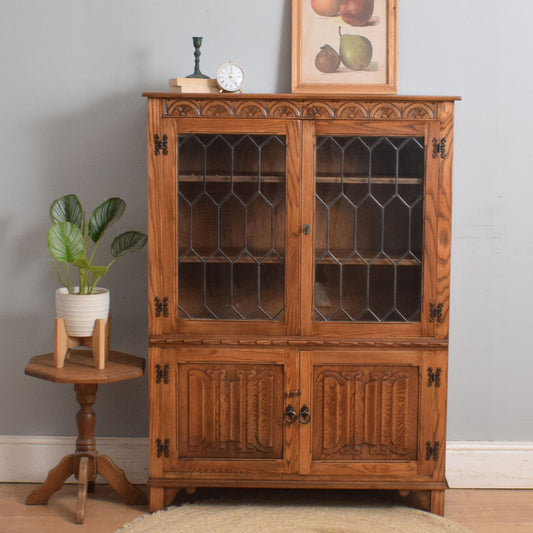 Oak Glazed Cabinet