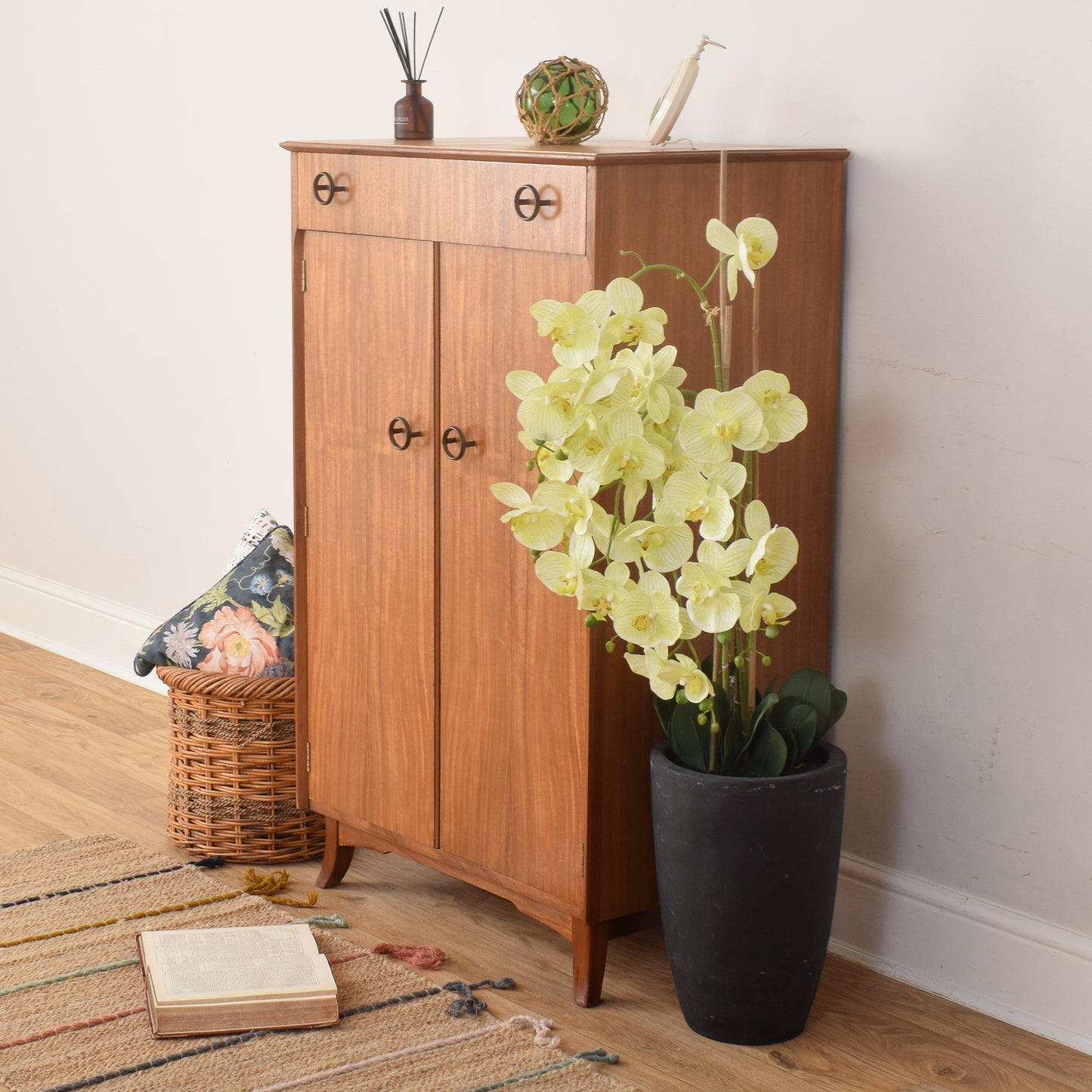 Teak Tall Boy
