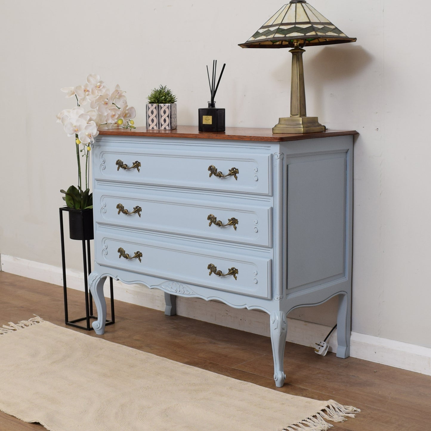 Painted French Chest Of Drawers