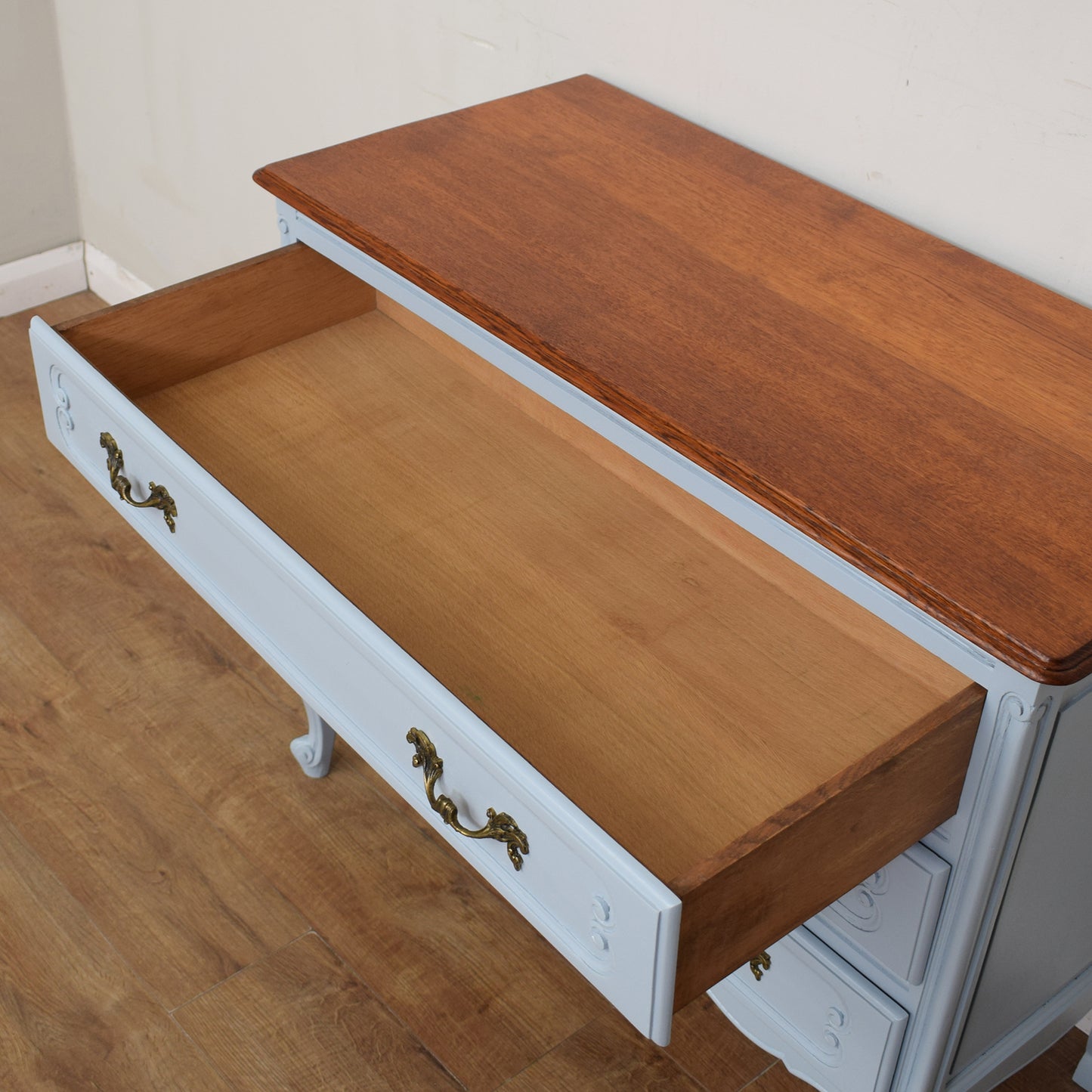 Painted French Chest Of Drawers
