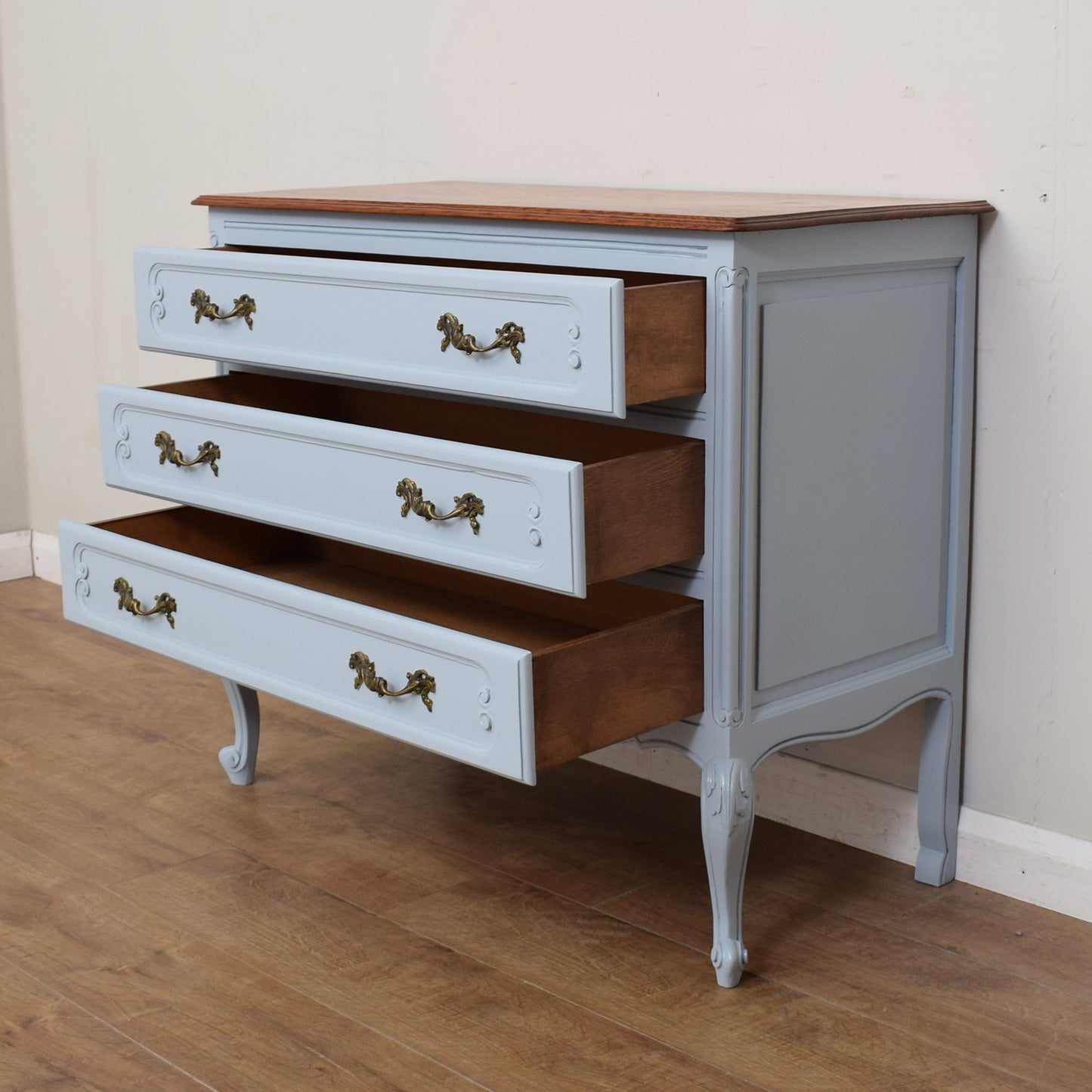 Painted French Chest Of Drawers
