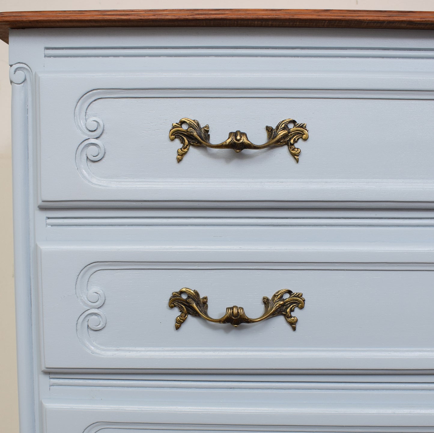 Painted French Chest Of Drawers