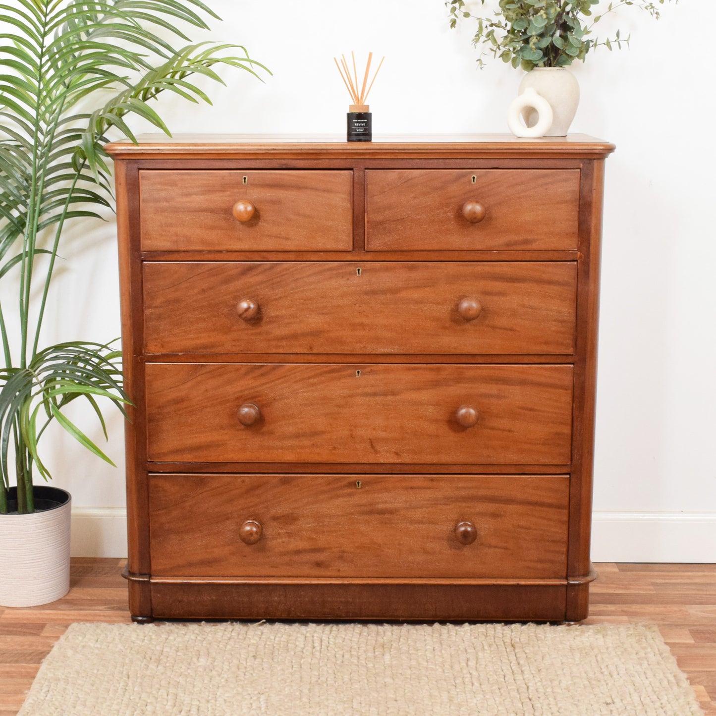 Restored Mahogany Chest of Drawers