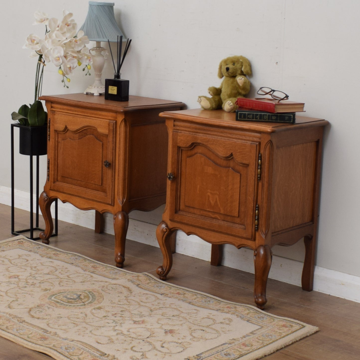 Pair of French Bedsides