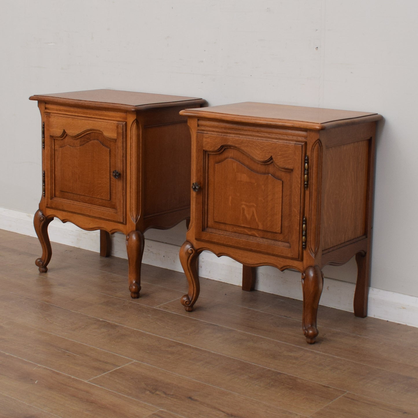 Pair of French Bedsides