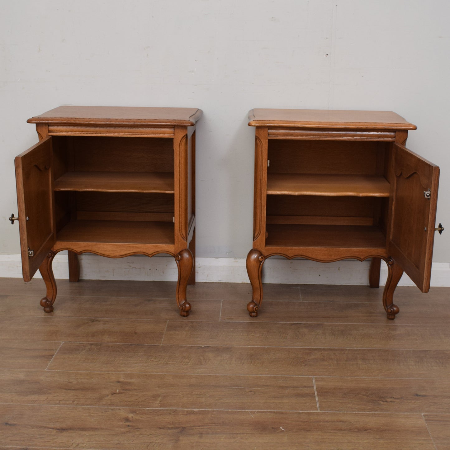 Pair of French Bedsides