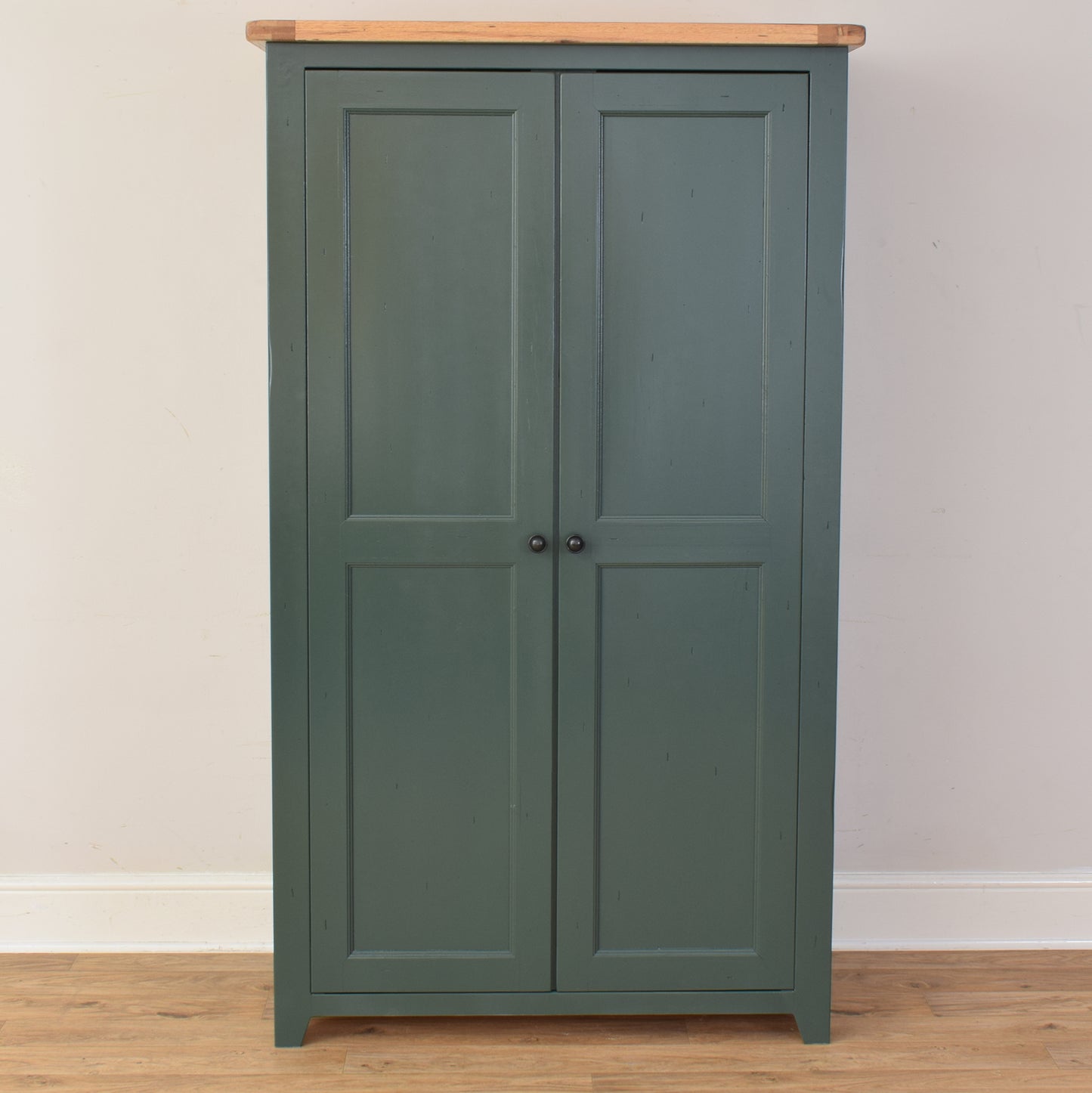 Painted Oak Wardrobe