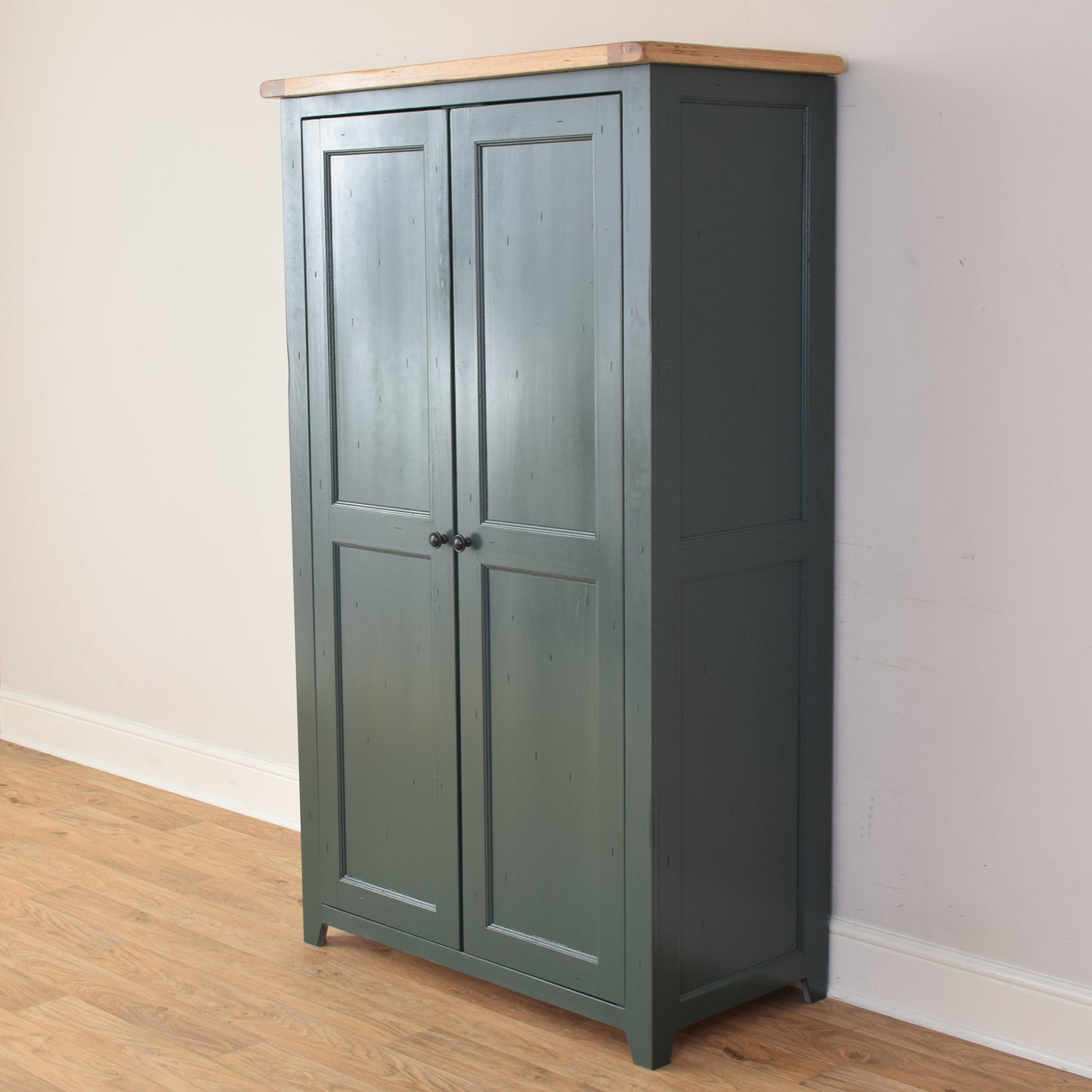 Painted Oak Wardrobe