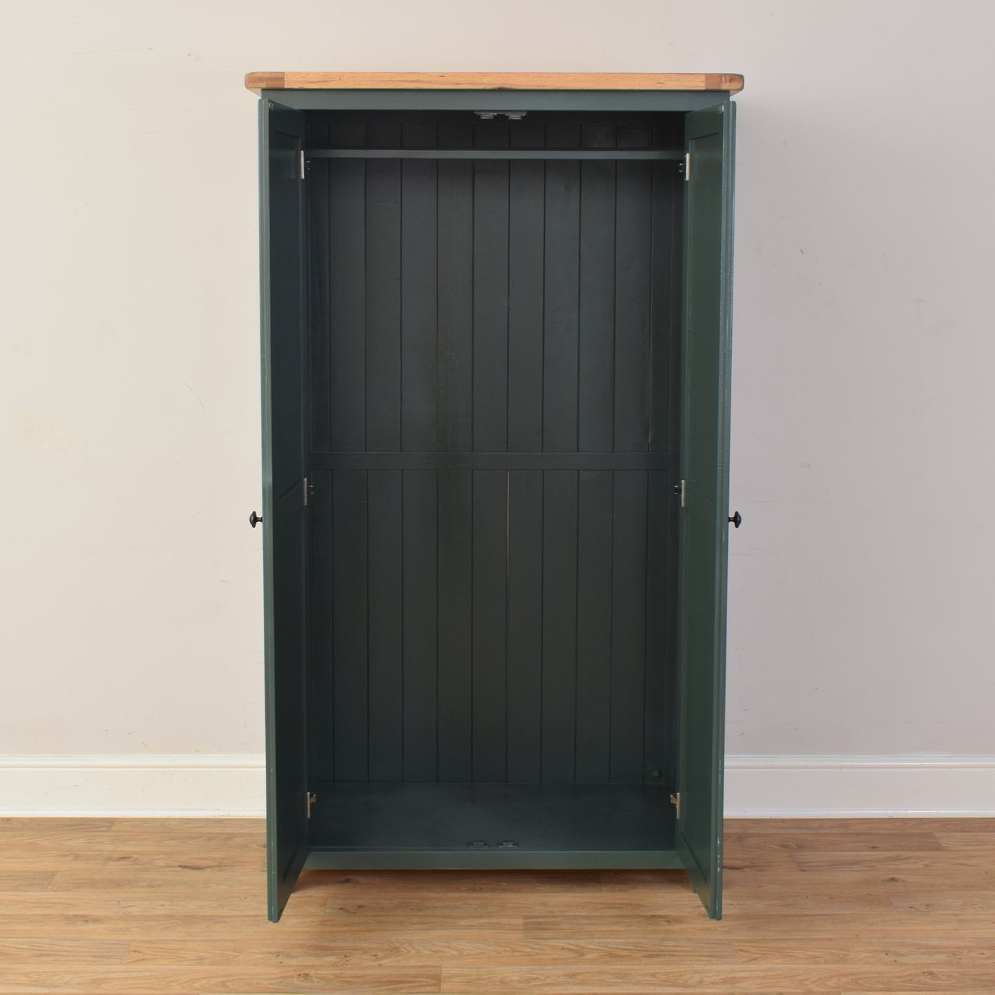 Painted Oak Wardrobe